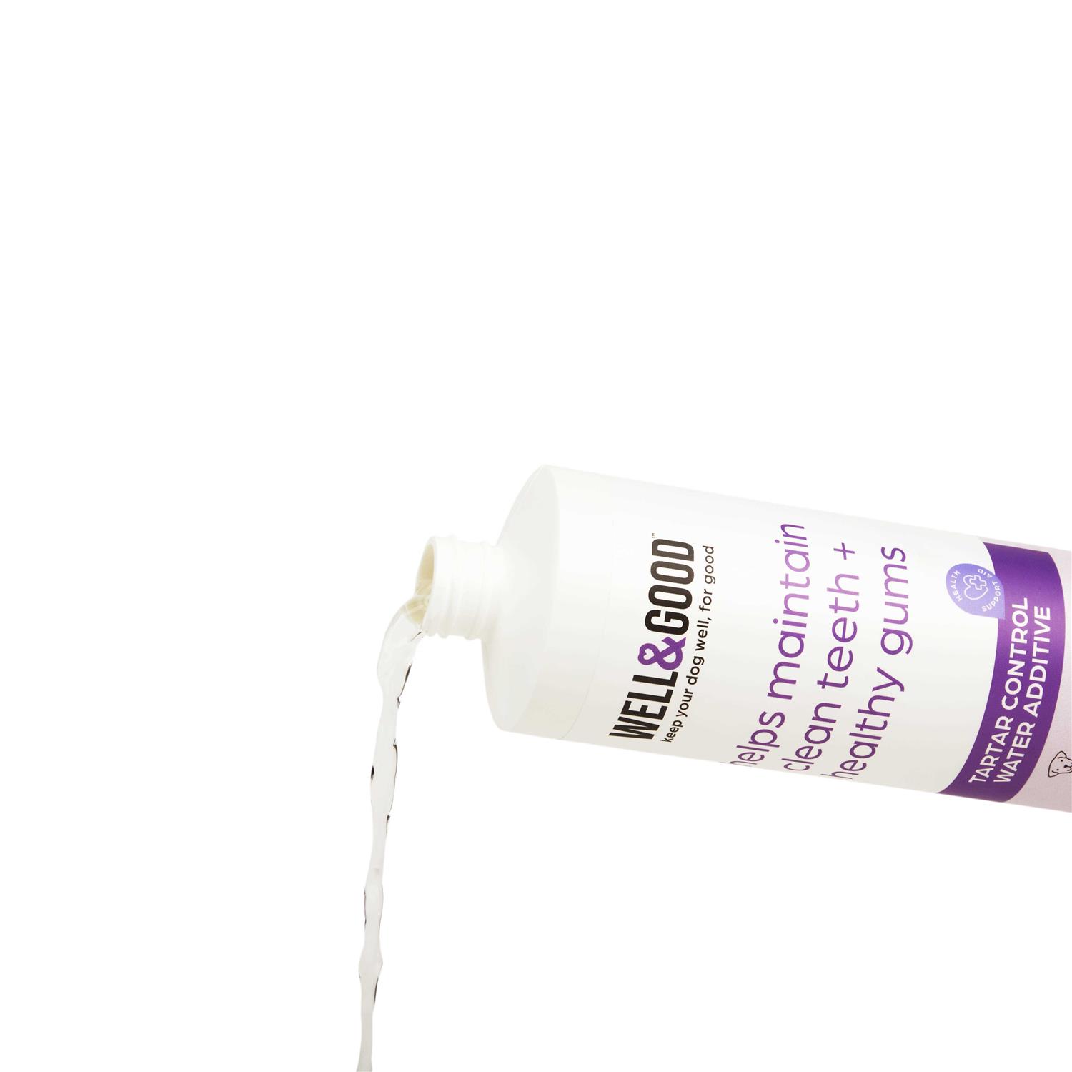 Well & Good Tartar Control Water Additive for Dogs - Pet Supplies online store