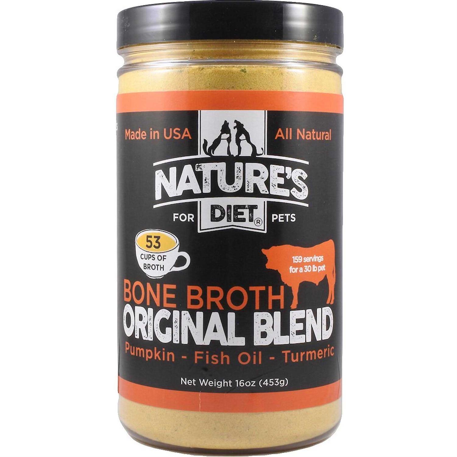 Nature's Diet Pet Bone Broth Protein Powder - Pet Supplies online store