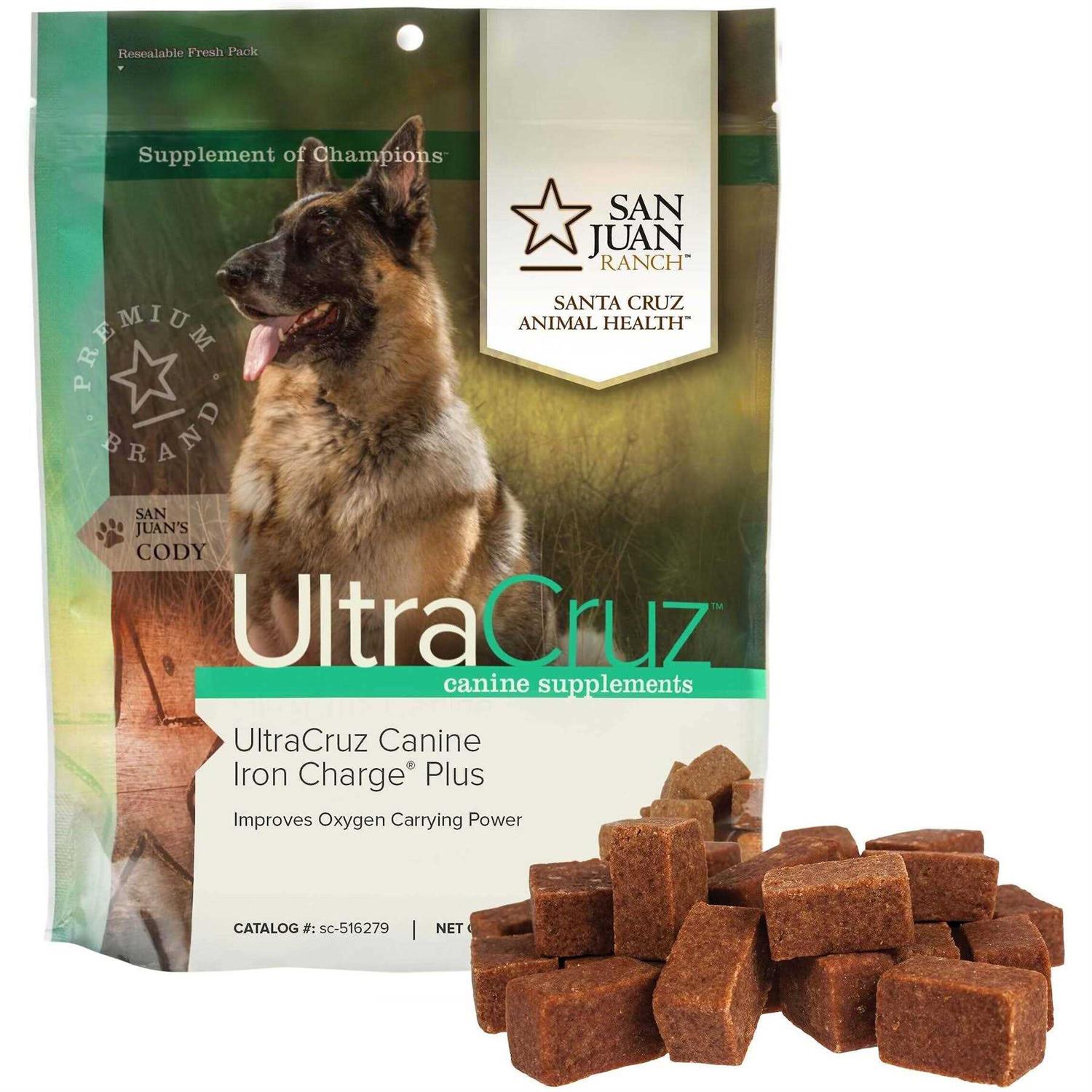 UltraCruz Canine Iron Charge Plus Supplement for Dogs - Pet Supplies online store