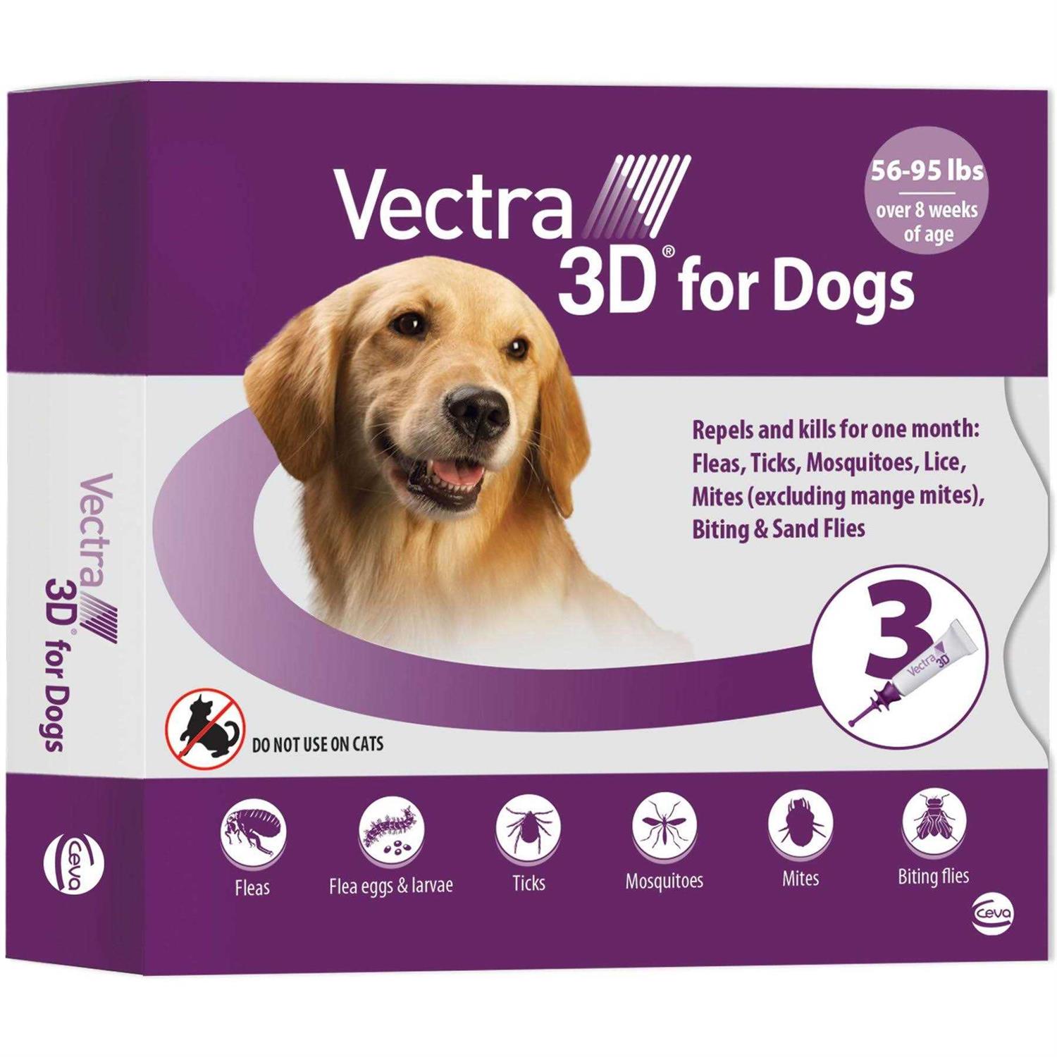 Vectra 3D 56-95 lbs - Pet Supplies online store
