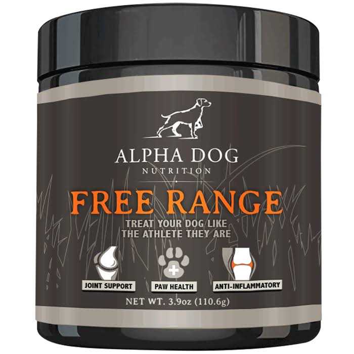 Alpha Dog Nutrition Free Range Hip & Joint Supplement for Dogs - Pet Supplies online store