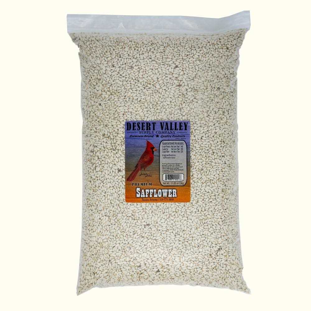 Desert Valley Supply Desert Valley Premium Safflower Seeds Wild Bird Food - Pet Supplies online store