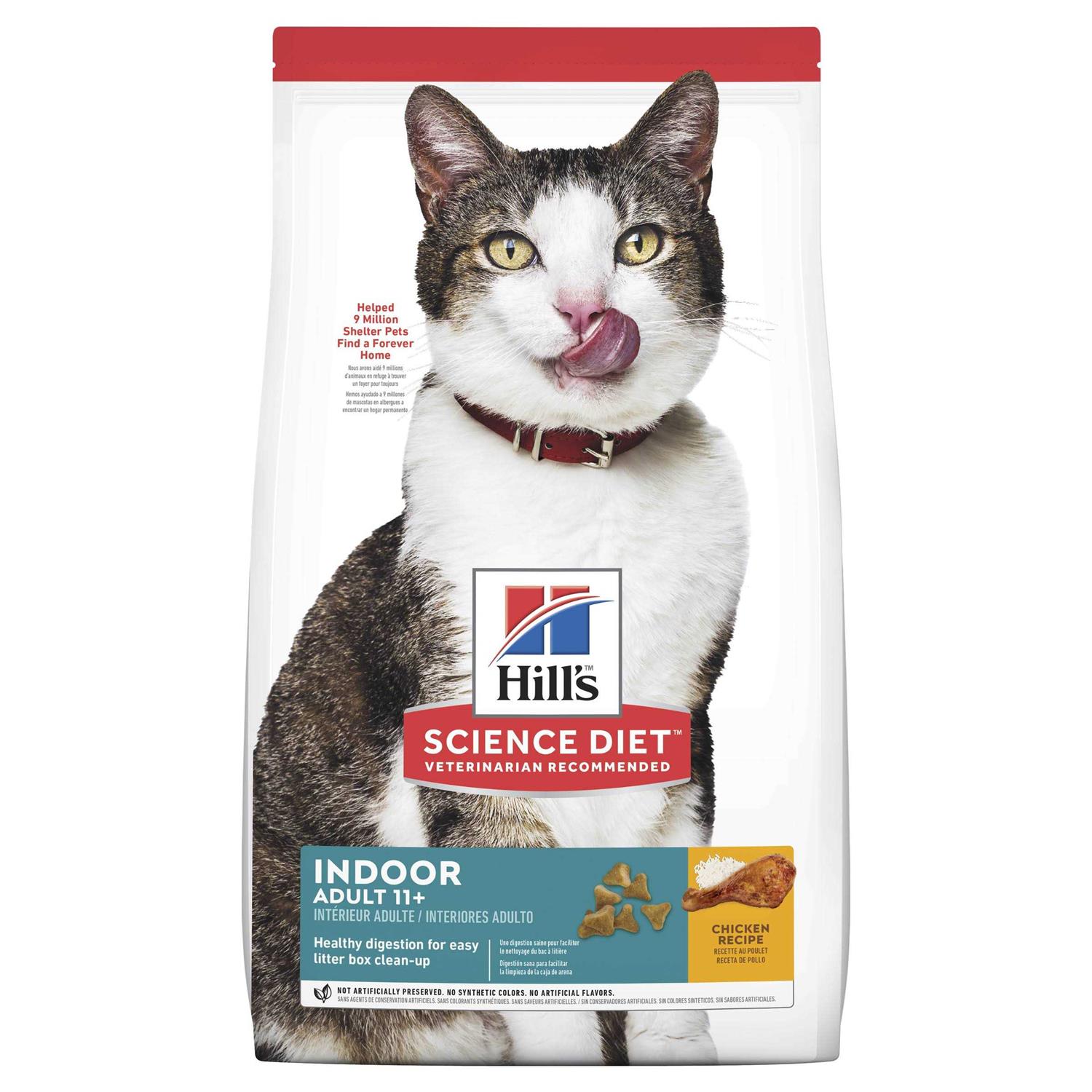 Hill's Science Diet Adult 11+ Indoor Dry Cat Food - Pet Supplies online store
