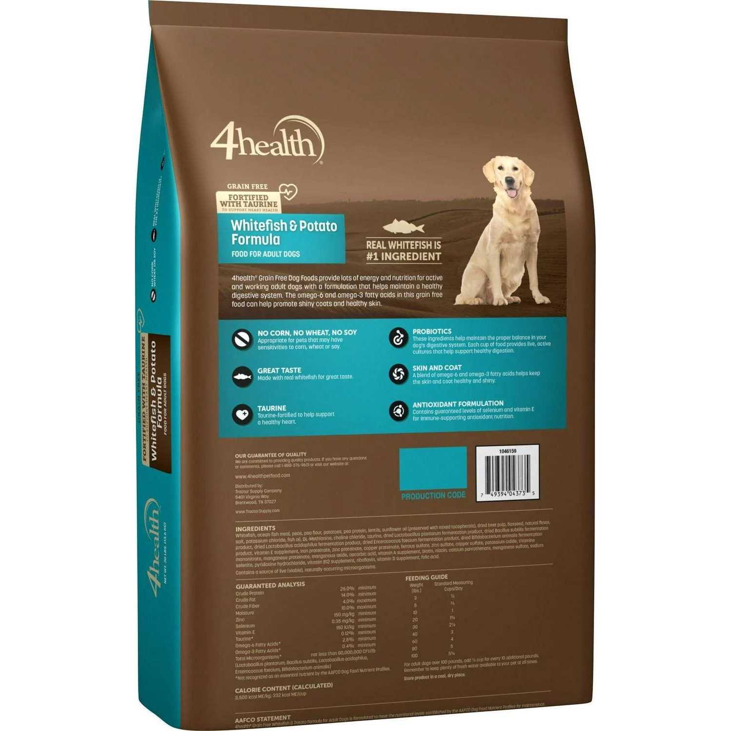 4health Tractor Supply Company Grain Free Adult Dog Food - Pet Supplies online store