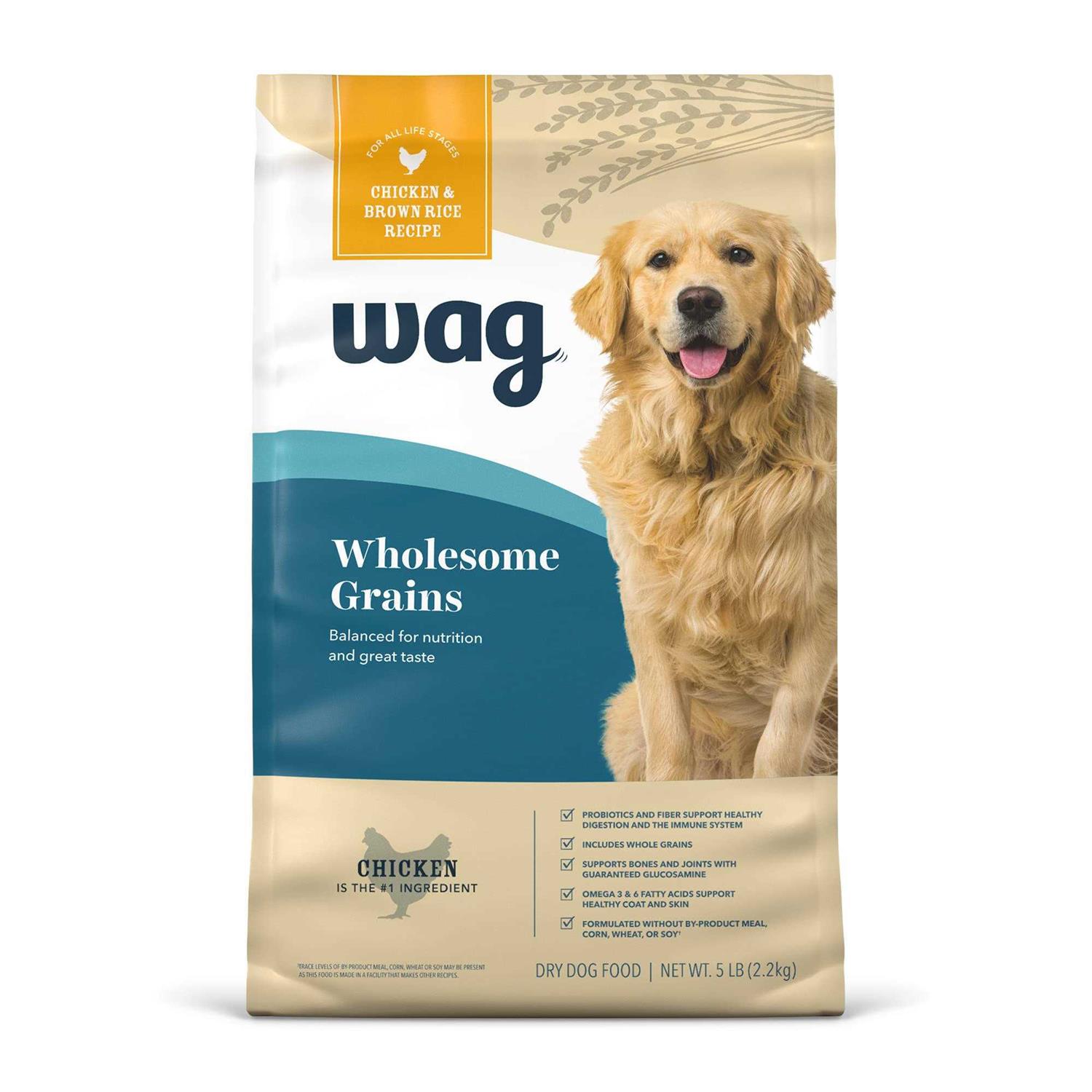 Brand Wag Dry Dog Food And Brown Rice - Pet Supplies online store