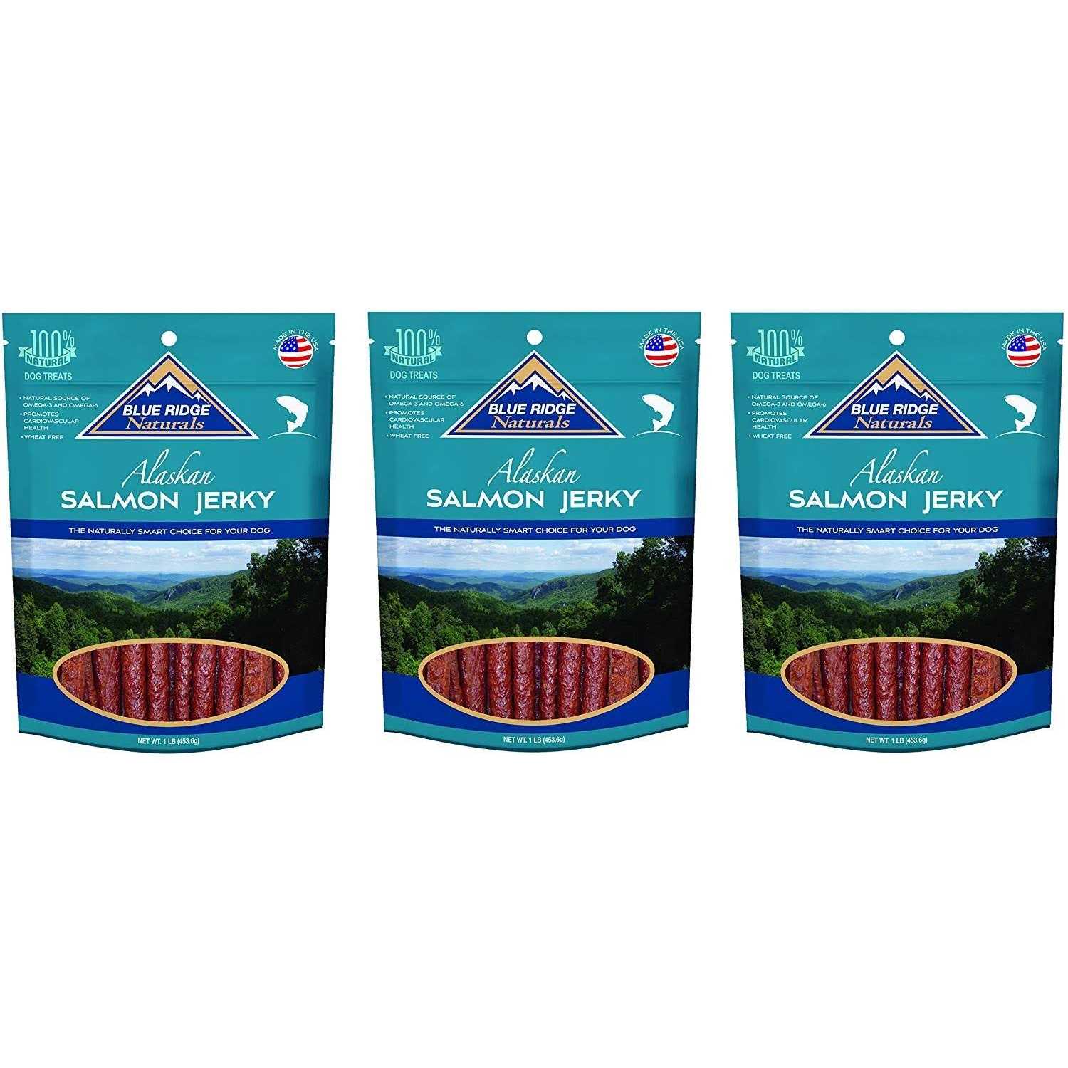 Blue Ridge Naturals Alaskan Salmon Jerky - Pet Supplies online store