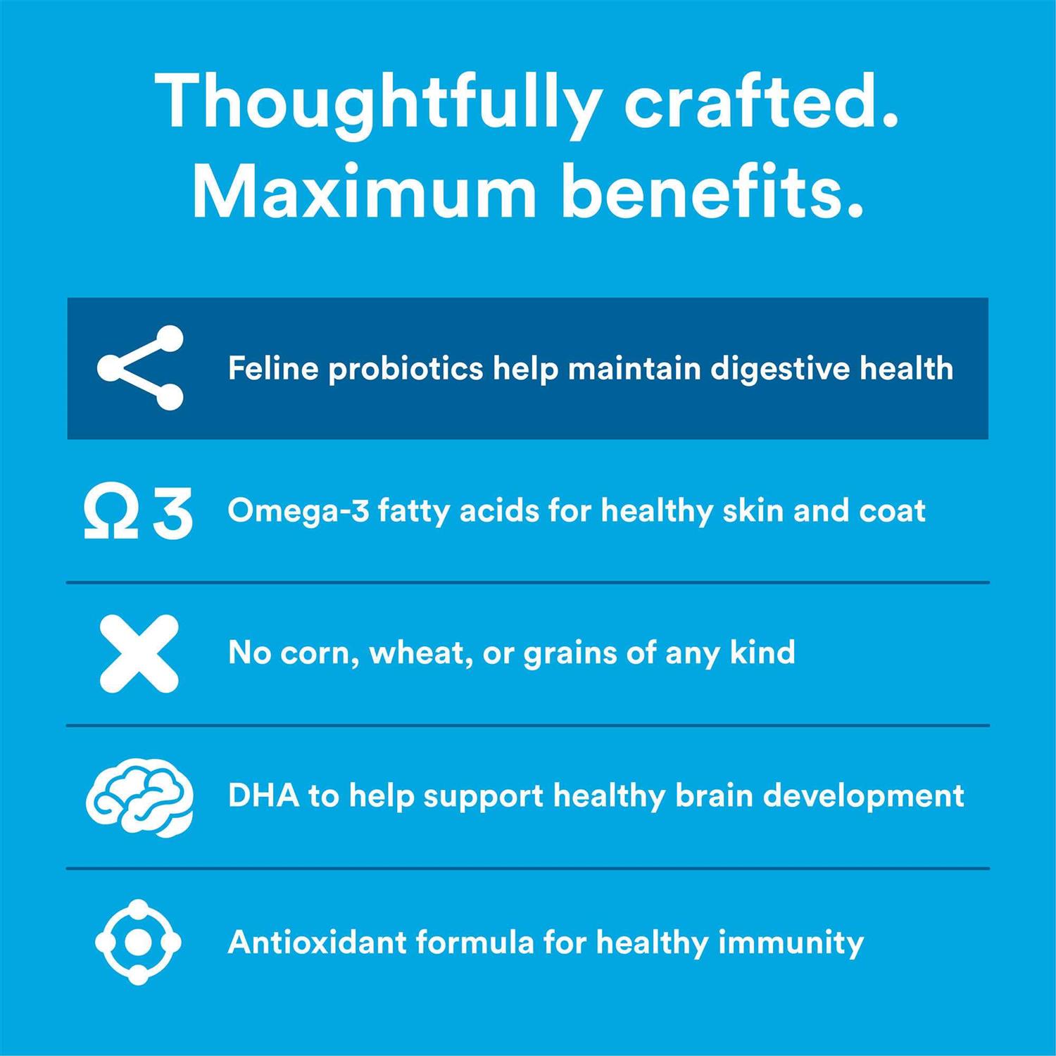 WholeHearted Grain Free Salmon Recipe Dry Kitten Food - Pet Supplies online store