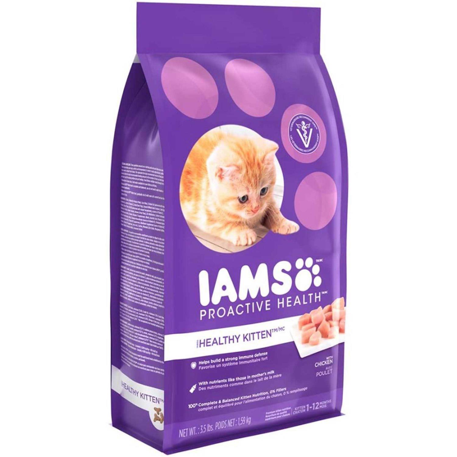 Iams ProActive Health Dry Kitten Food - Pet Supplies online store