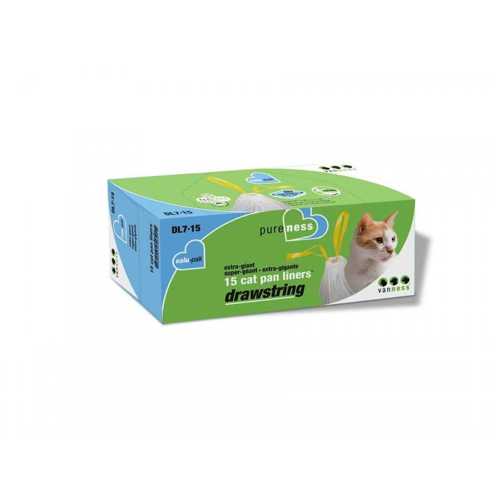 Van Ness Drawstring Cat Pan Liners - Pet Supplies online store