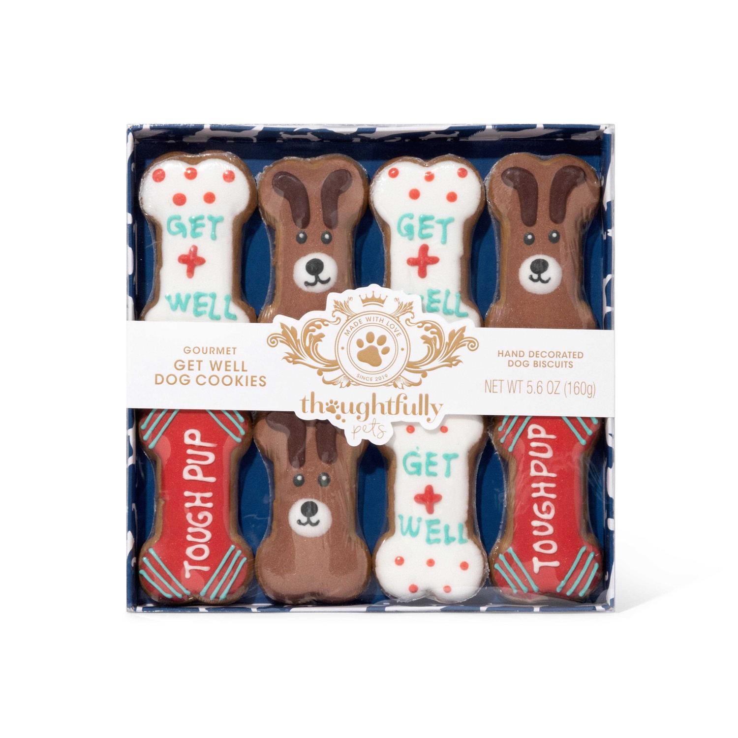 Thoughtfully Pets Get Well Dog Cookies Gift Set - Pet Supplies online store