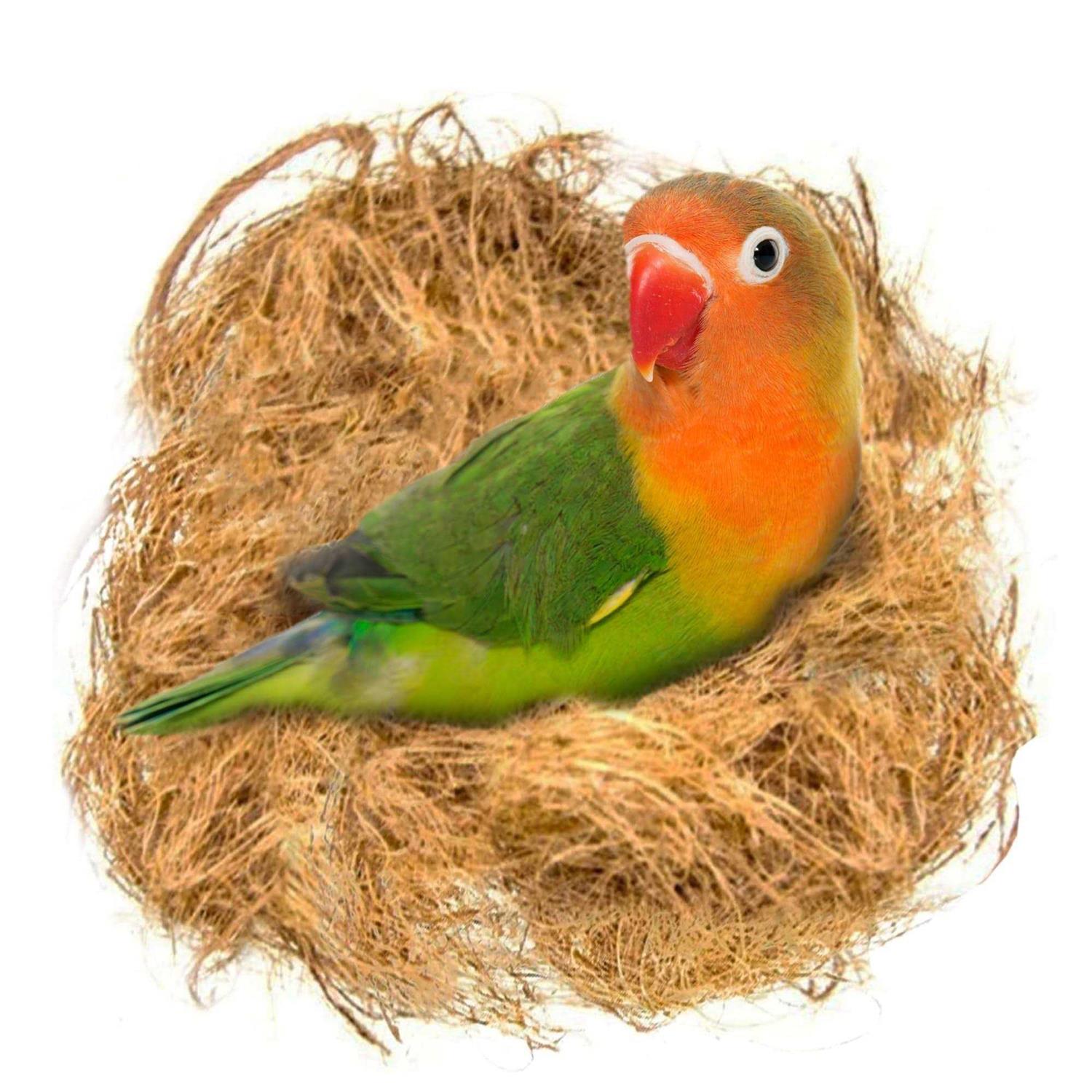 SunGrow Finch Coconut Fiber Loose Bedding Substrate for Birds Nest Cages - Pet Supplies online store