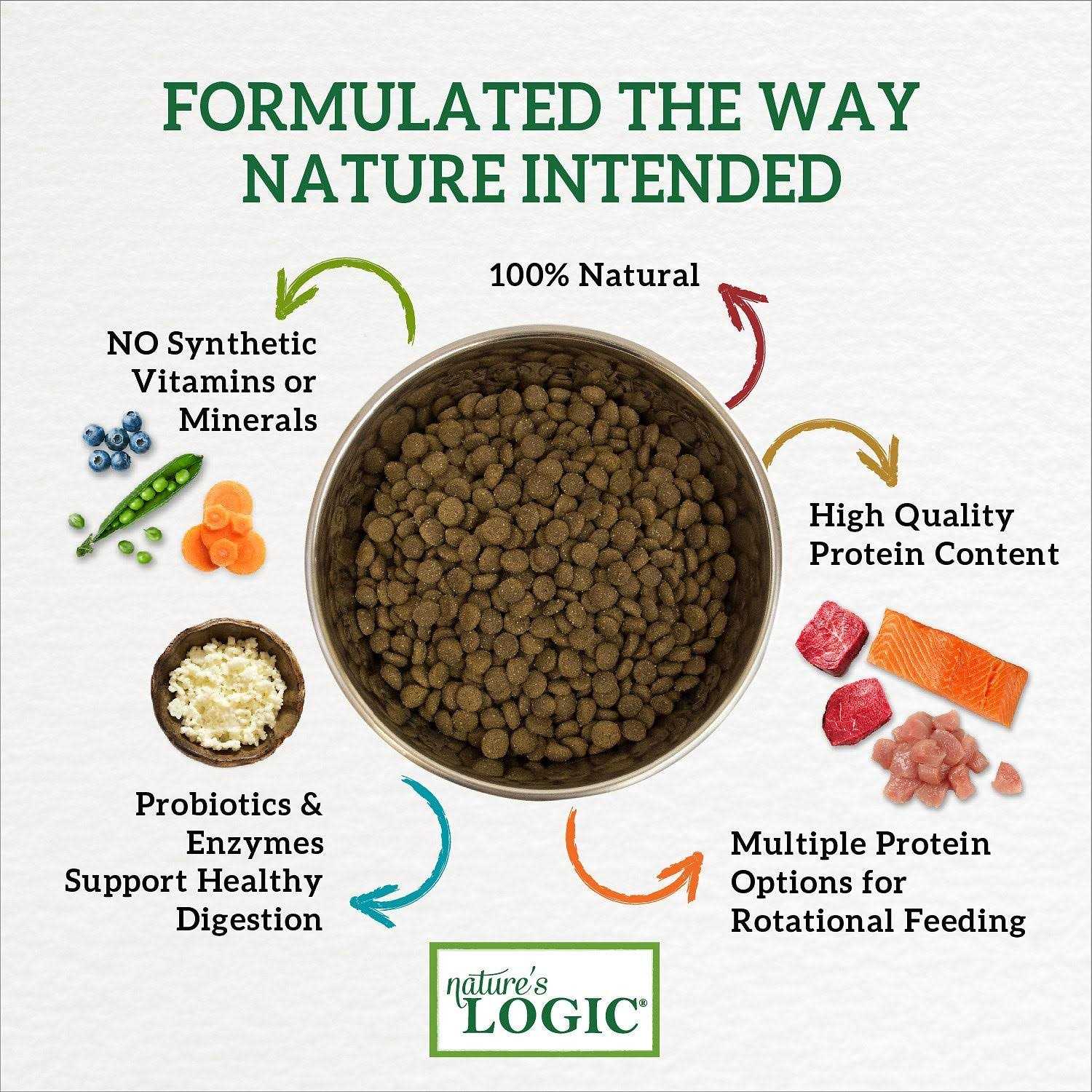 Nature's Logic Canine Beef Meal Feast Grain-Free Dry Dog Food - Pet Supplies online store