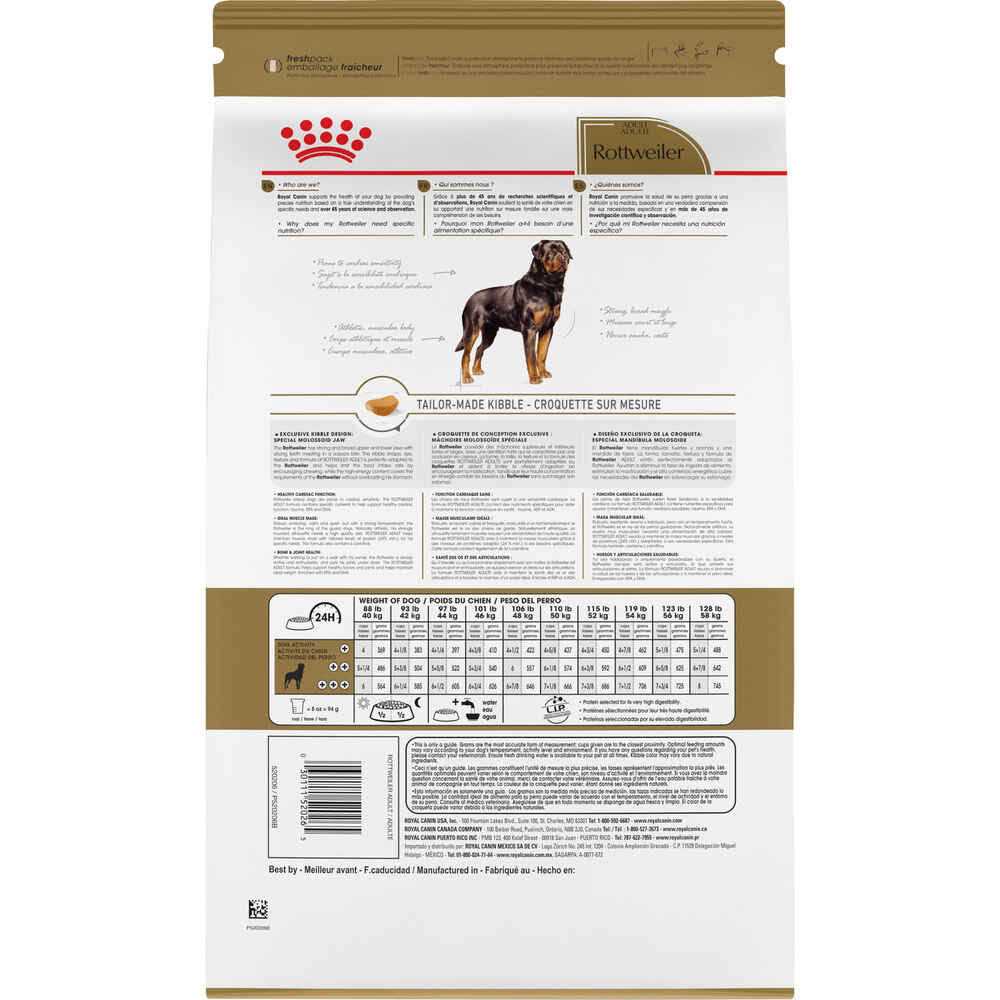 Royal Canin Rottweiler Adult Dry Dog Food - Pet Supplies online store