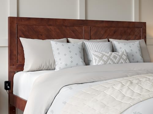 AFI, Canyon Queen Platform Bed with Matching Footboard, White