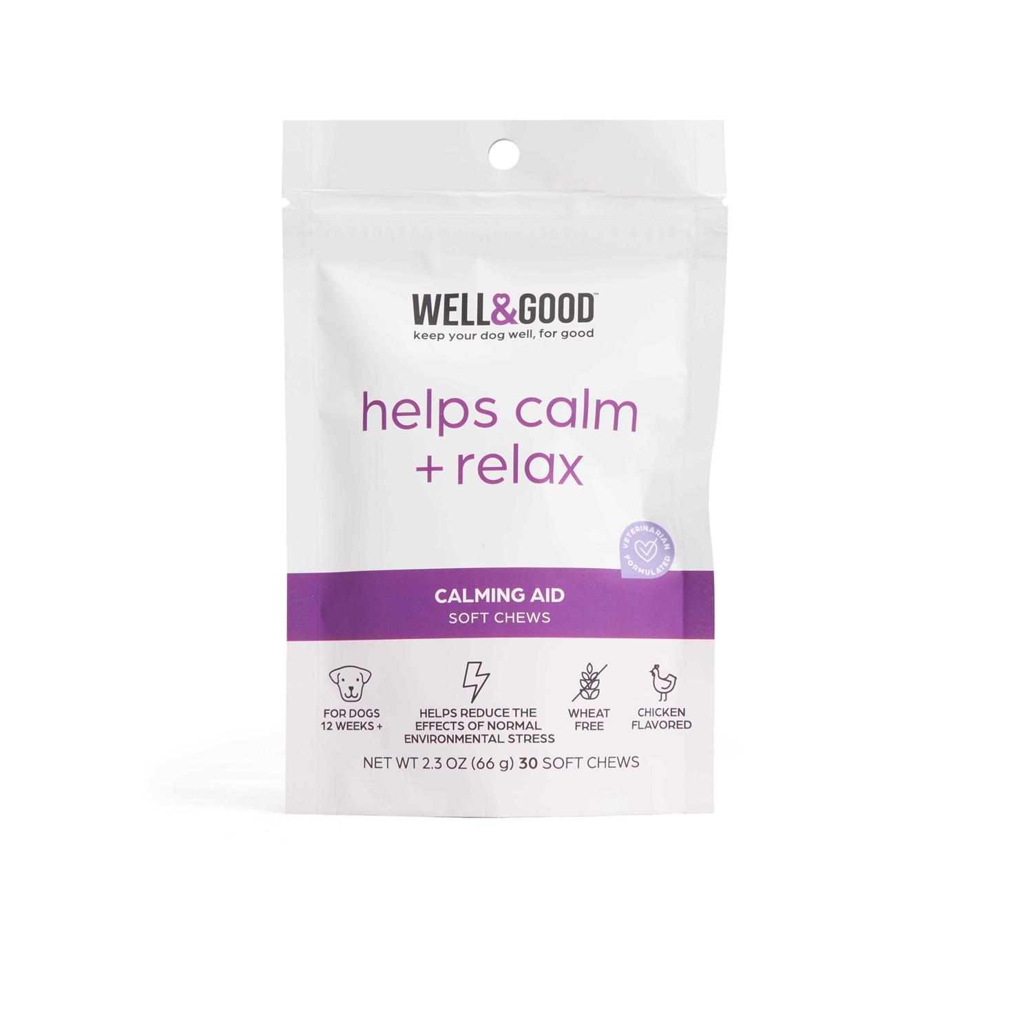 Well & Good Calming Dog Chews - Pet Supplies online store