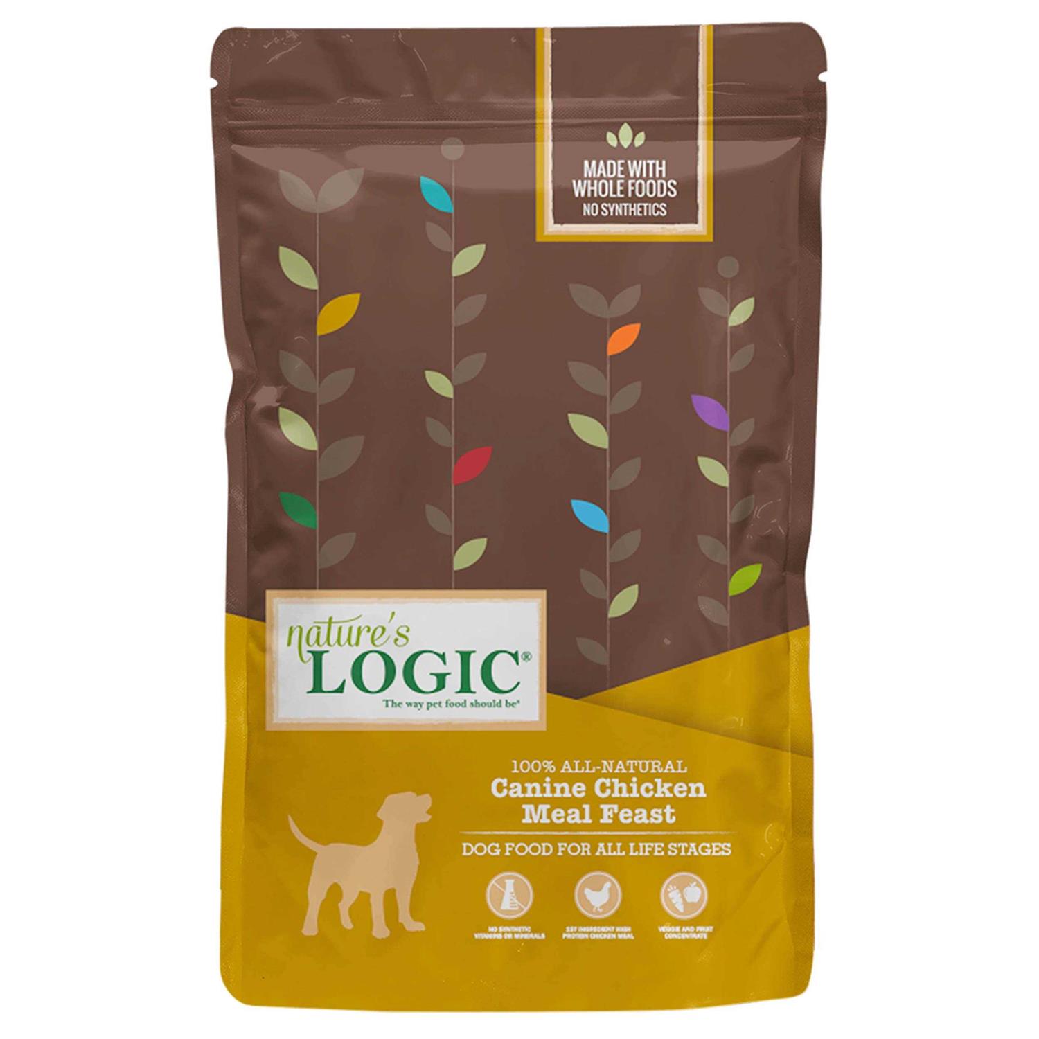 Nature's Logic Canine Chicken Meal Feast Dry Dog Food - Pet Supplies online store
