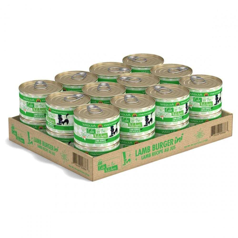 Weruva Cats in the Kitchen Lamb Burgini Cat Food - Pet Supplies online store