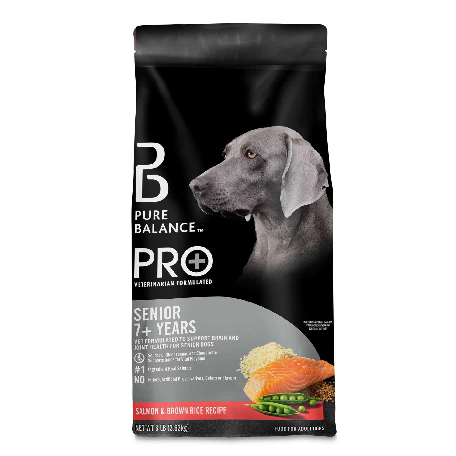 Pure Balance Pro+ Senior Salmon & Brown Rice Recipe Dry Dog Food - Pet Supplies online store