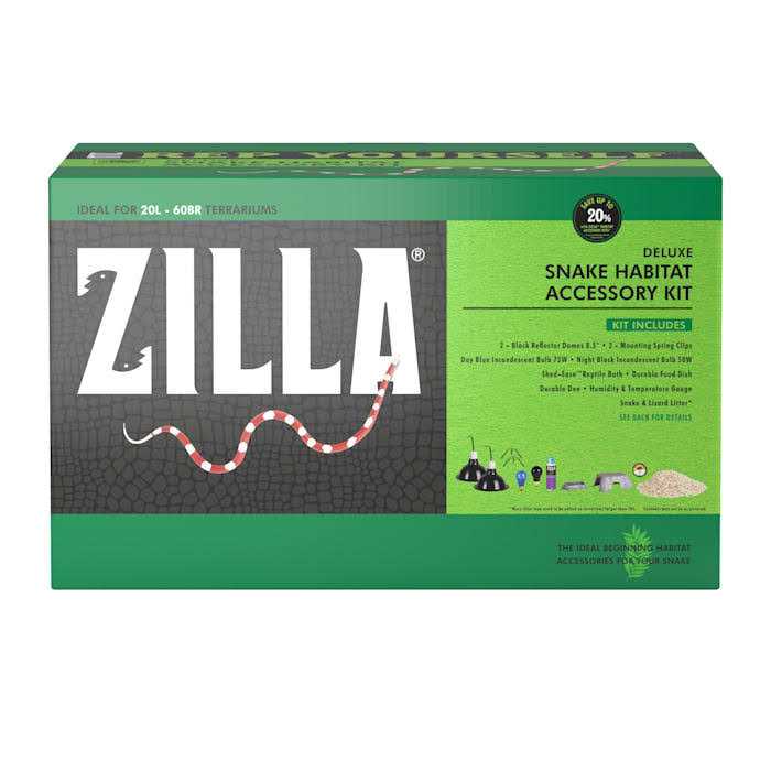 Zilla Snake Habitat Accessory Kit - Pet Supplies online store