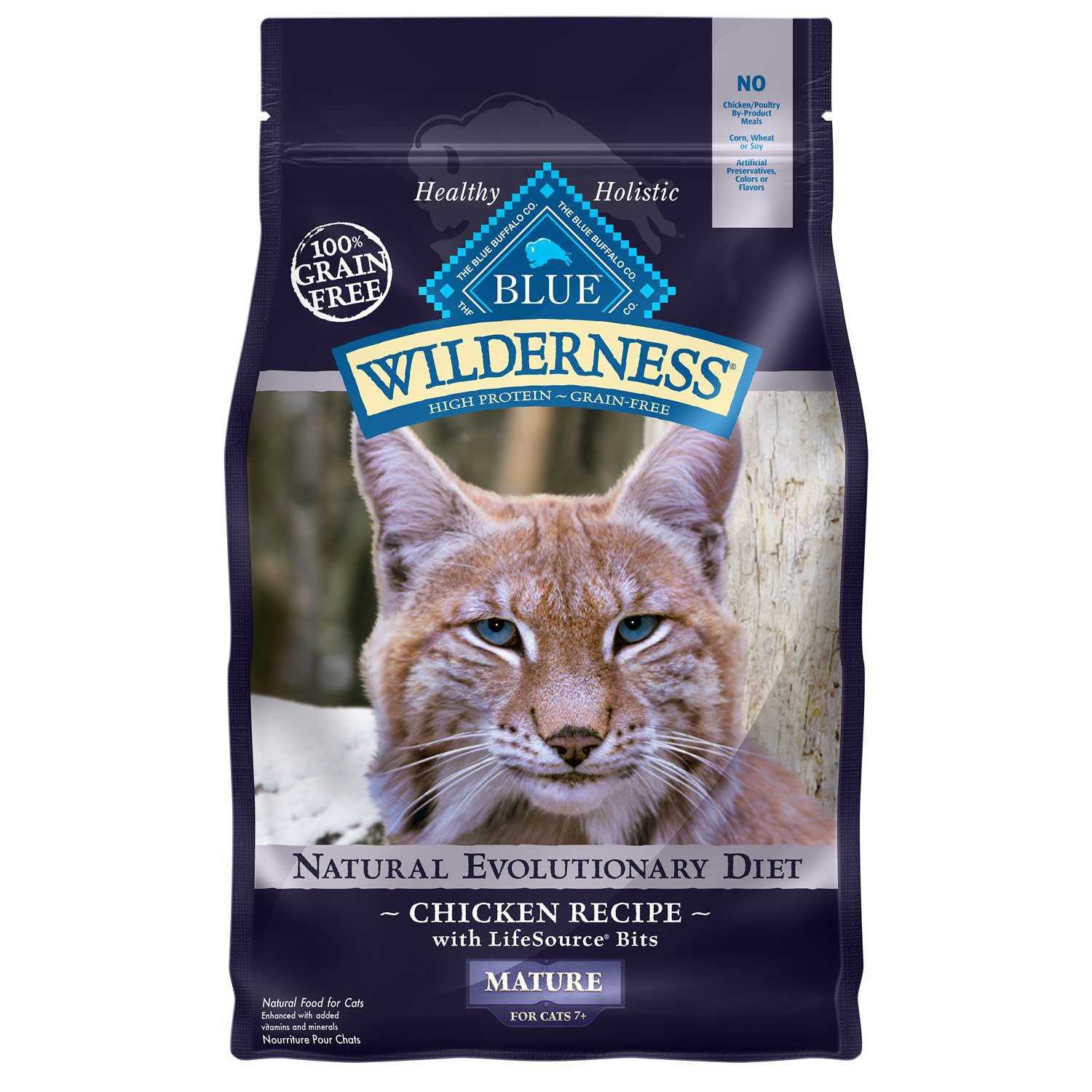 BLUE Wilderness Mature Cat Dry Food - Pet Supplies online store
