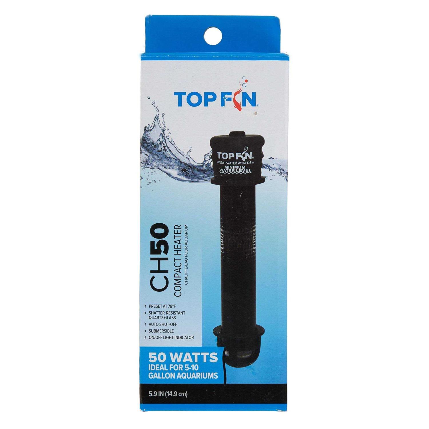 Top Fin Compact Aquarium Heater - Pet Supplies online store