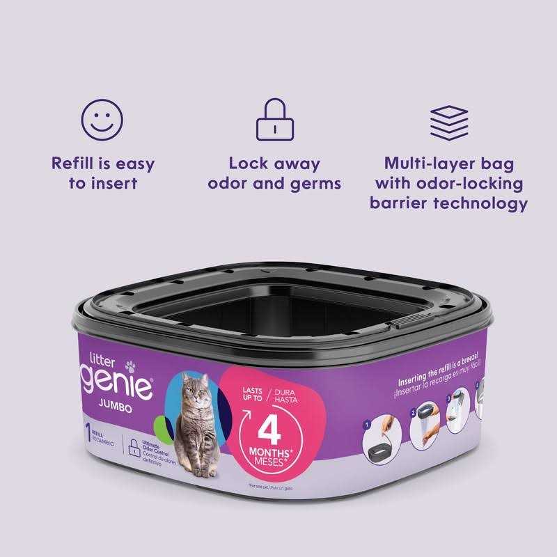 Litter Genie Jumbo Refill - Pet Supplies online store