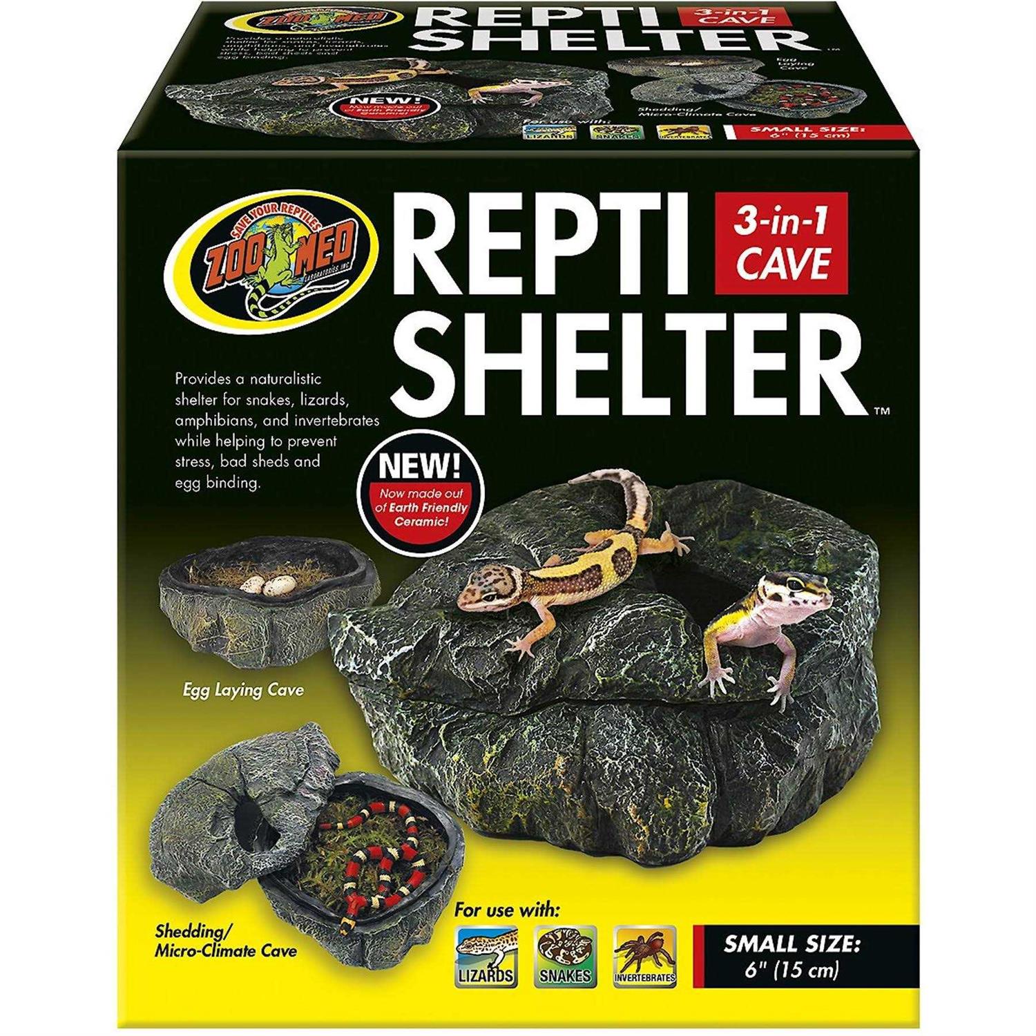 Zoo Med Repti Shelter 3 in 1 Cave - Pet Supplies online store