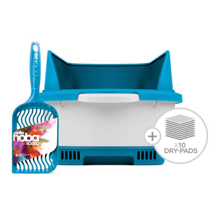 Noba Cateco Odor-Eliminating Cat Litter Box Starter Kit - Pet Supplies online store