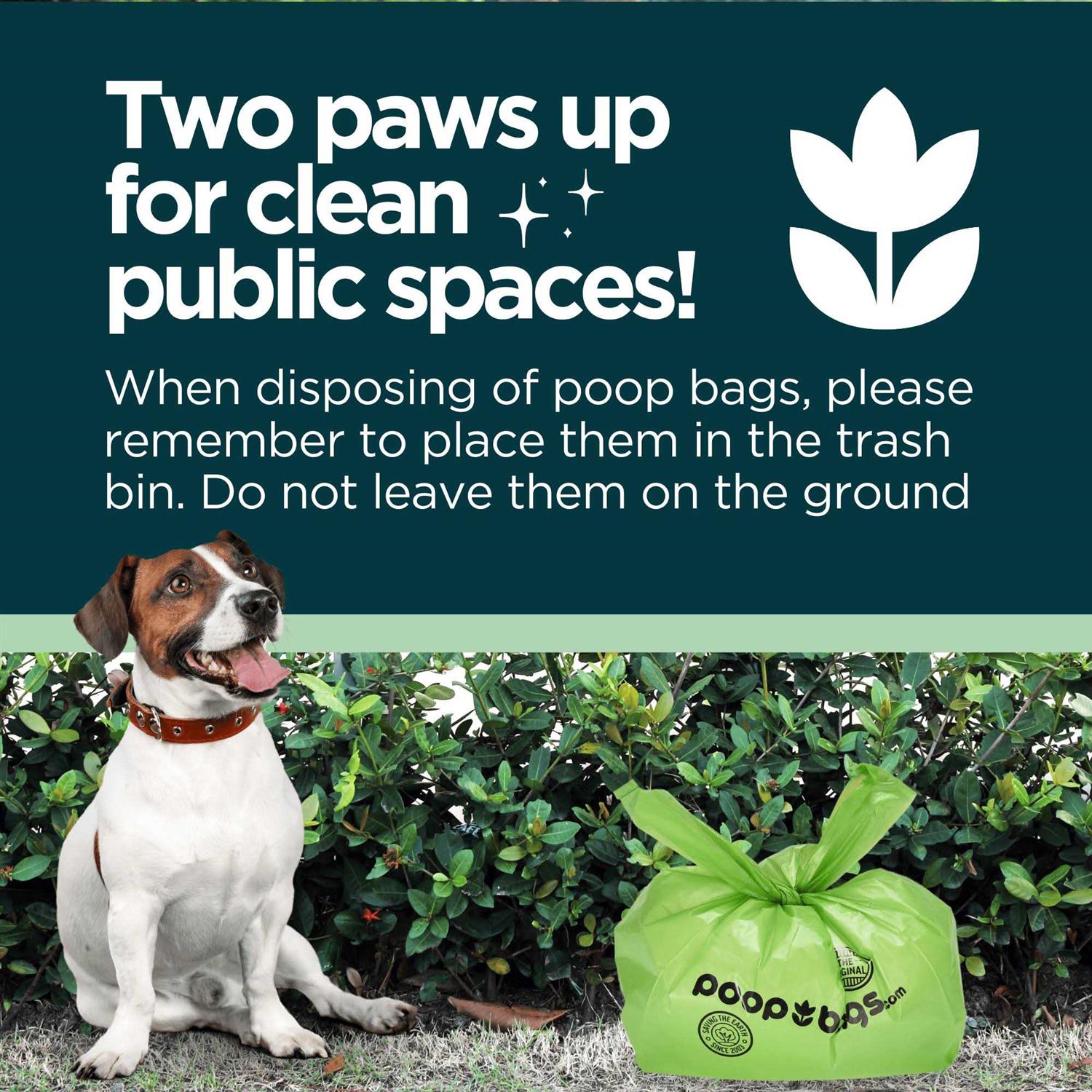 The Original Poop Bags Handle Tie Waste Bags - Pet Supplies online store