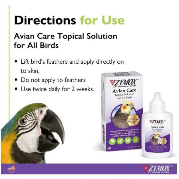 Zymox Avian Care Topical Spray for All Birds - Pet Supplies online store
