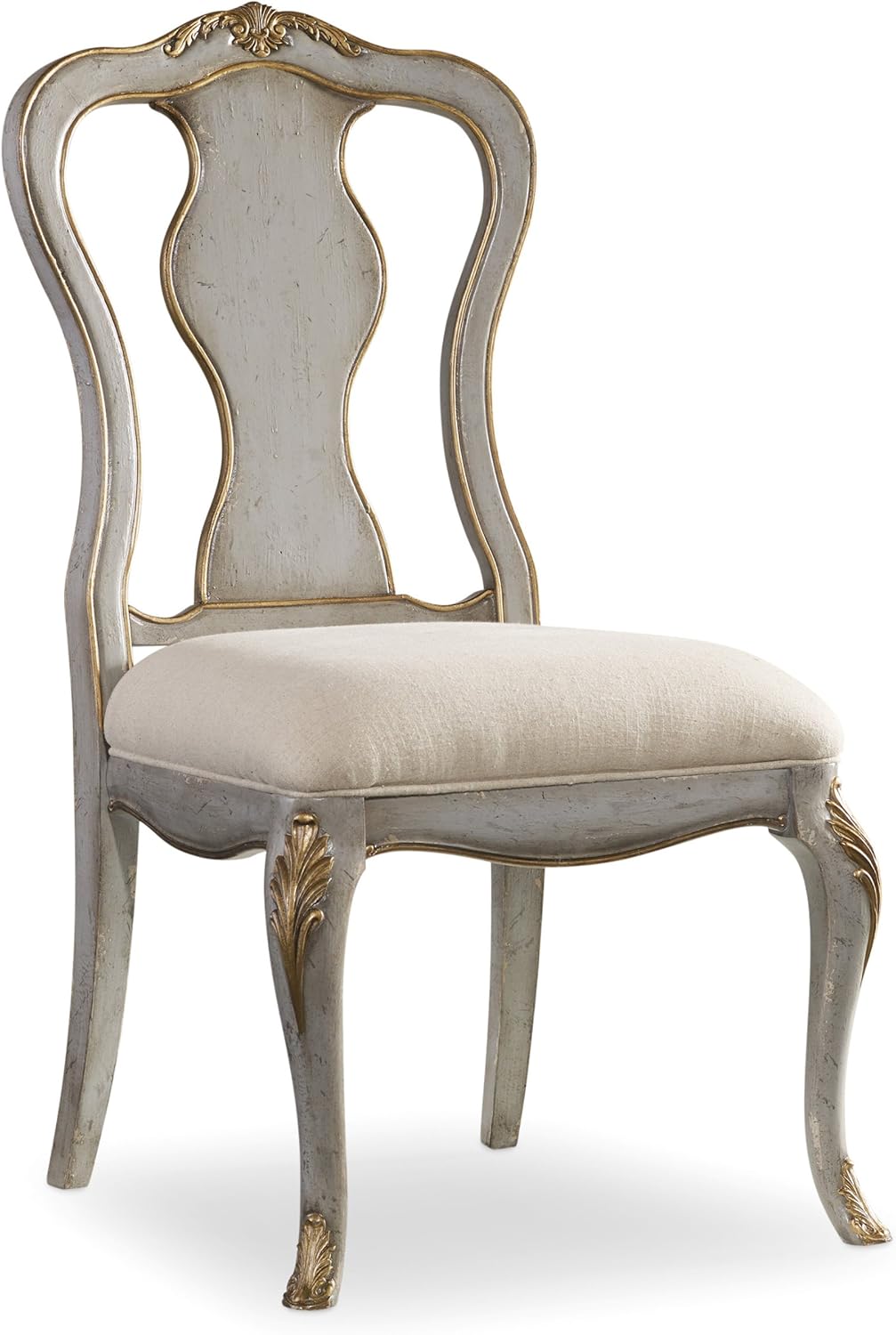 Hooker Furniture Desk Office Chair in Silver Leaf