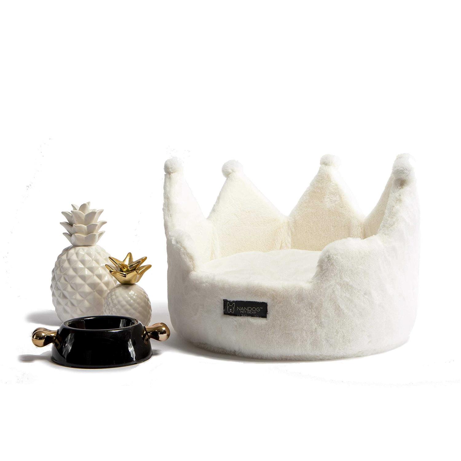 Nandog Crown Dog Cat Bed - Pet Supplies online store