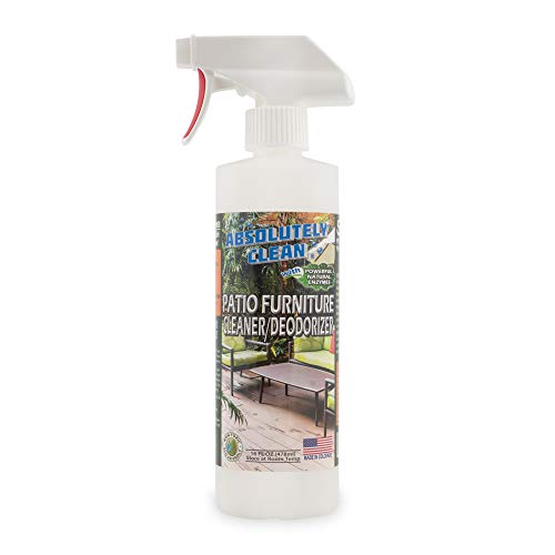 Amazing Patio Furniture Cleaner - Natural Enzymes Easily Remove Dirt, Bird Droppings, Food Stains and More from Your Outdoor and Patio Furniture - USA Made
