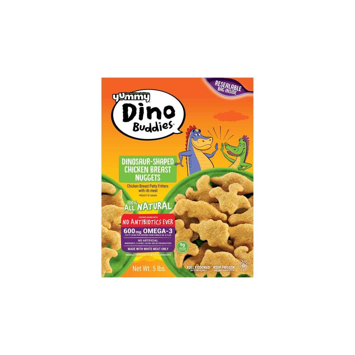 Yummy Dinosaur-Shaped Chicken Breast Nuggets - Pet Supplies online store