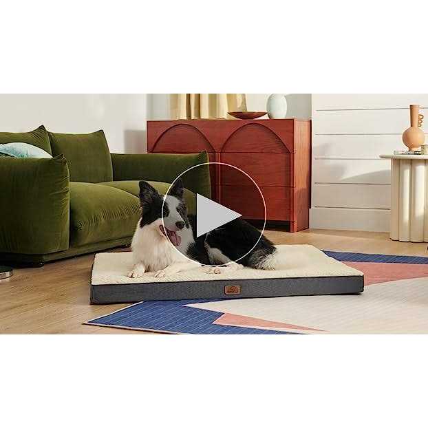 Bedsure Dog Bed for Large Dogs Orthopedic Waterproof Dog Beds with Removable Washable Cover - Pet Supplies online store