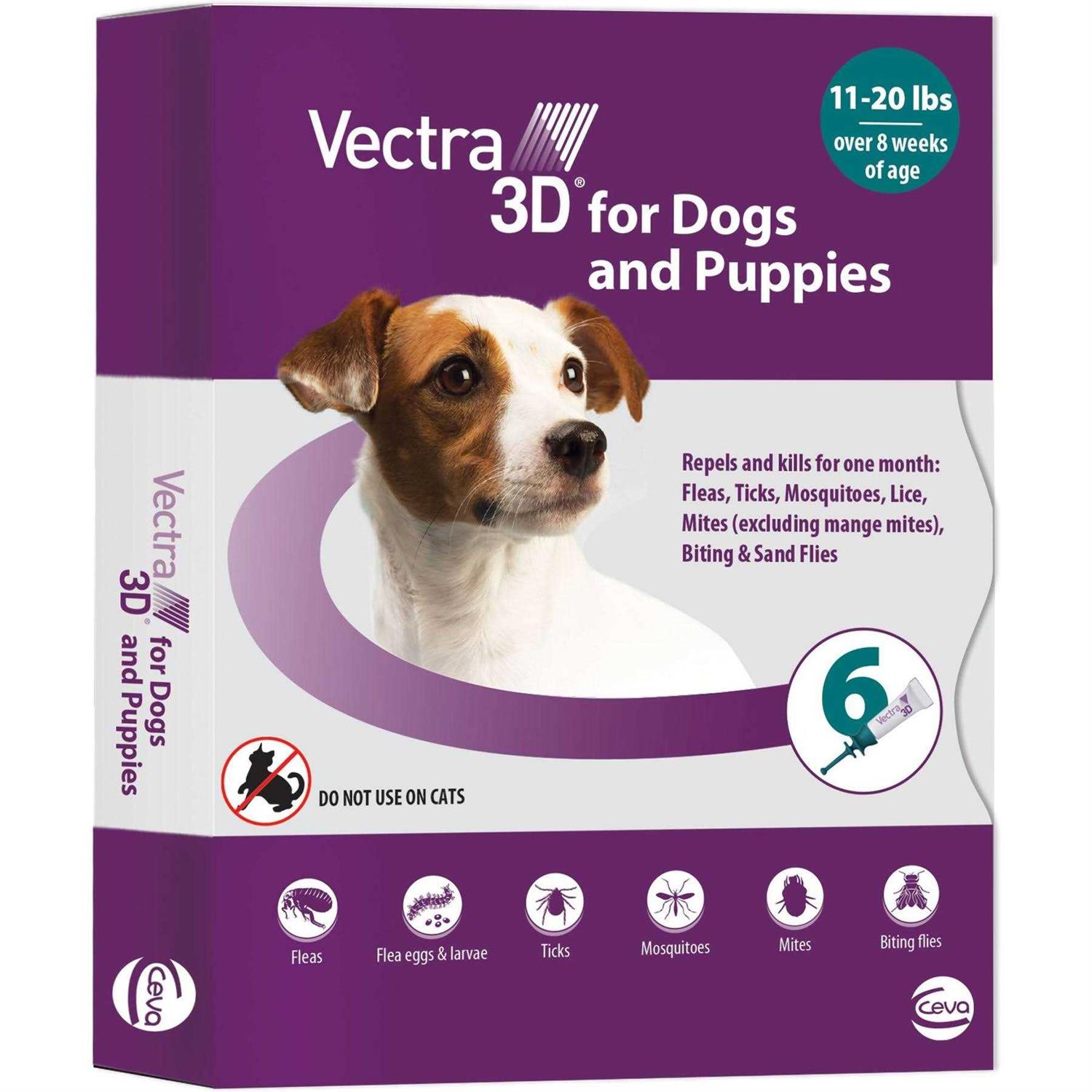 Vectra 3D 6 Doses - Pet Supplies online store