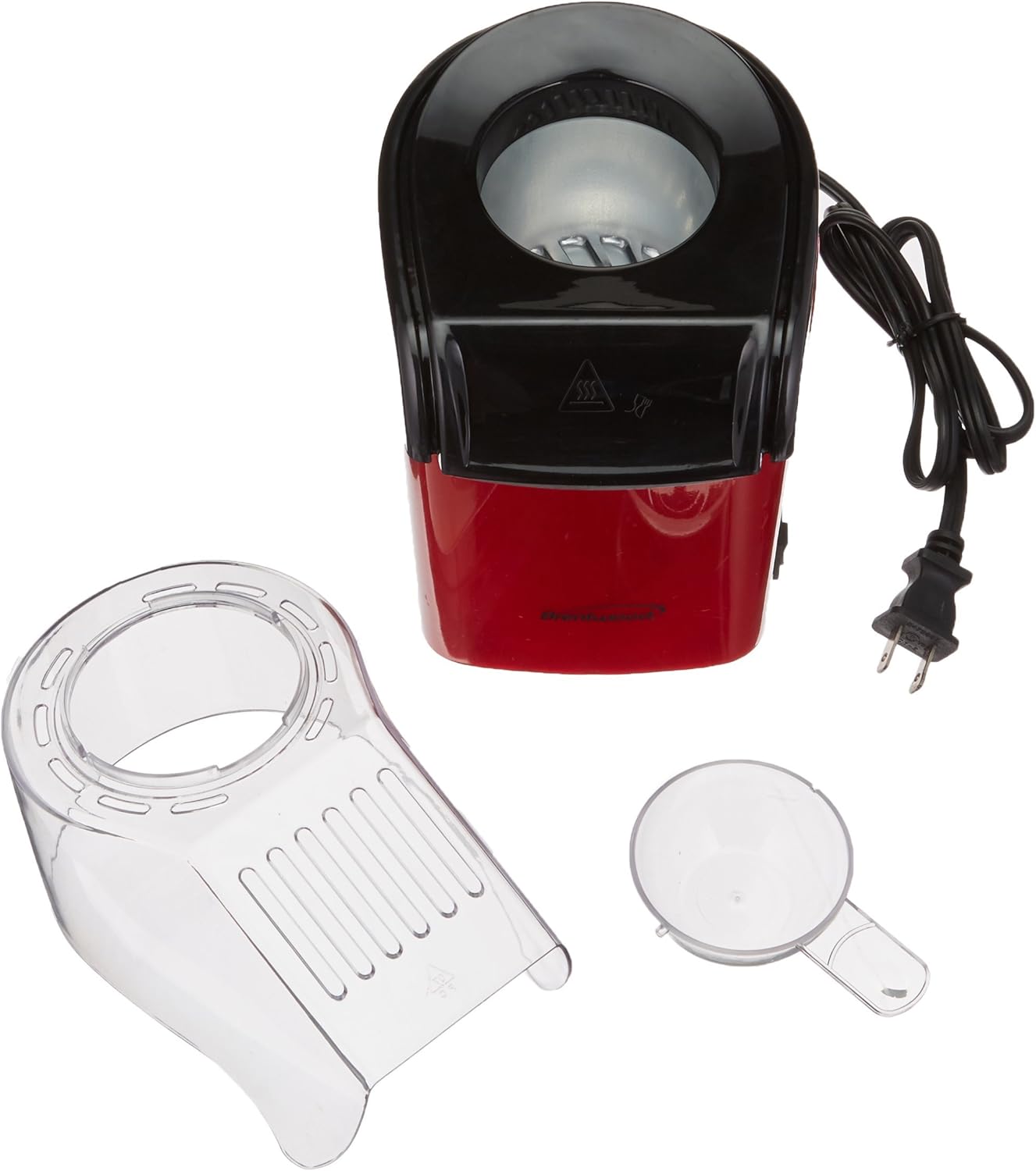 Brentwood 8-Cup Hot Air Popcorn Maker (Red)