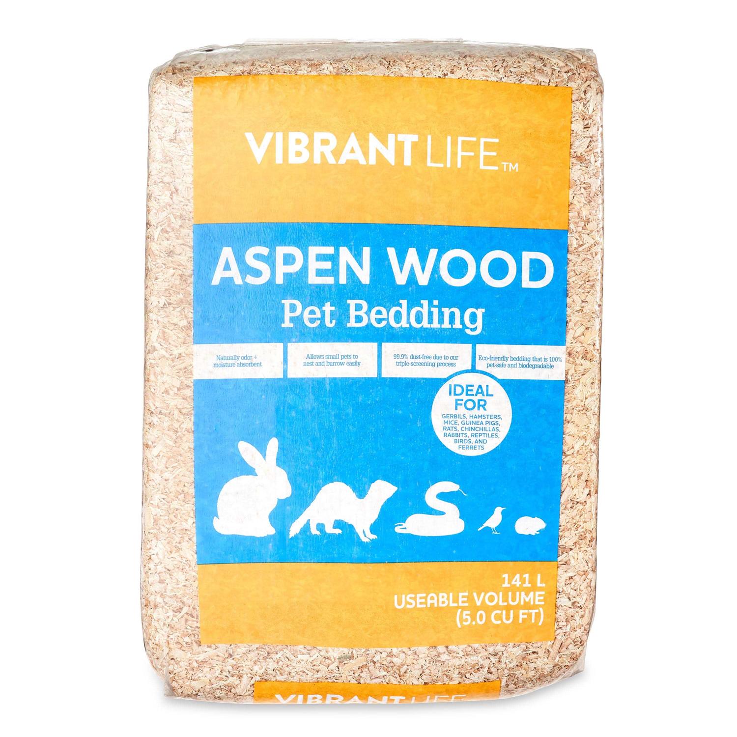 Vibrant Life Aspen Wood Pet Bedding - Pet Supplies online store