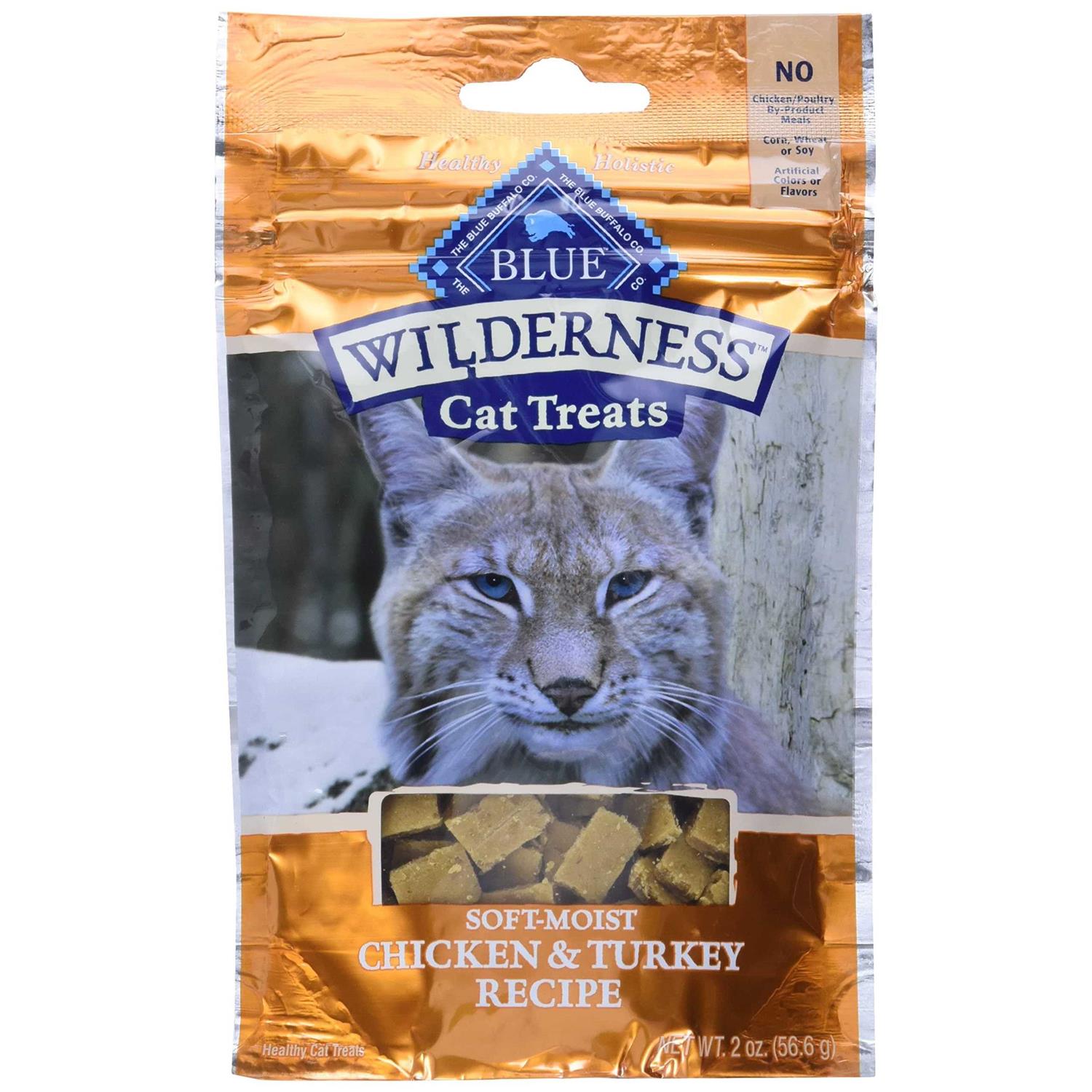 Blue Buffalo Wilderness Chicken & Duck Grain-Free Cat Treats - Pet Supplies online store