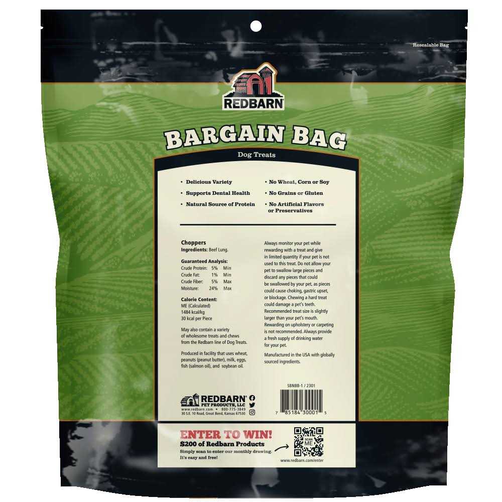 Redbarn Naturals Bargain Bag - Pet Supplies online store