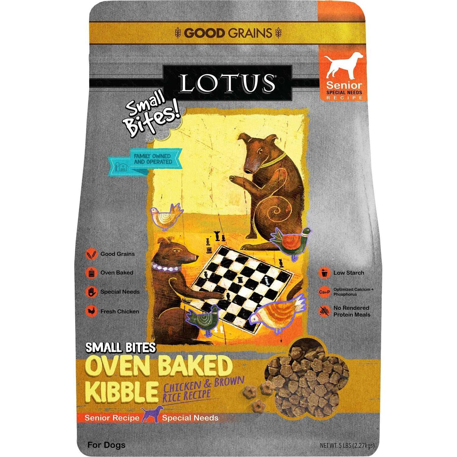 Lotus Dry Senior Dog Food - Pet Supplies online store
