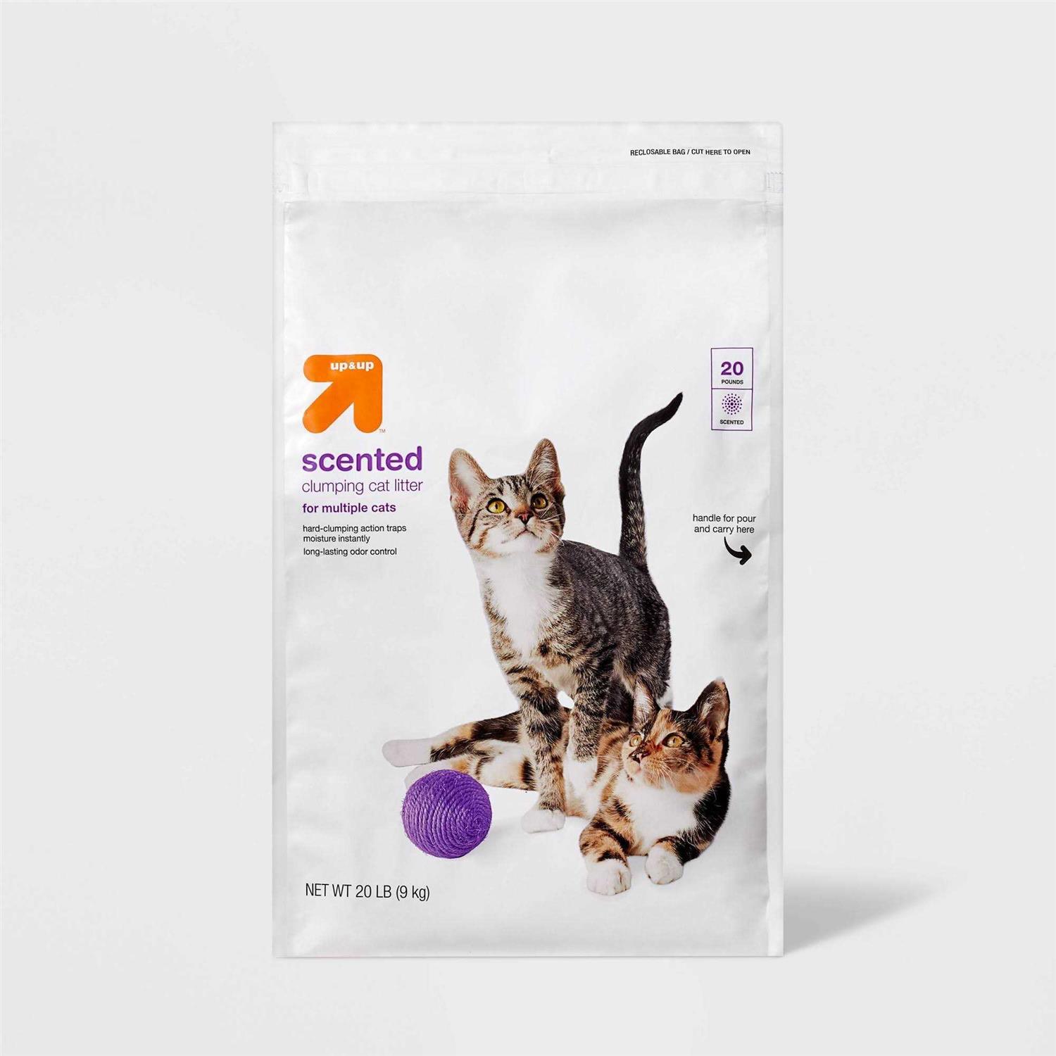 up & up Scented Clumping Cat Litter Bag - Pet Supplies online store