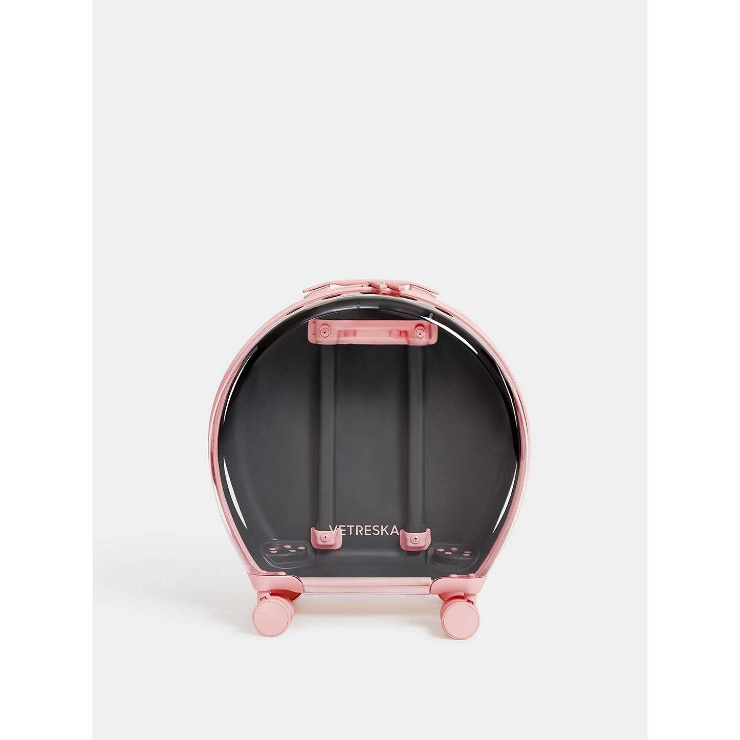 Vetreska Bubble Pet Carrier Pink Color Block - Pet Supplies online store