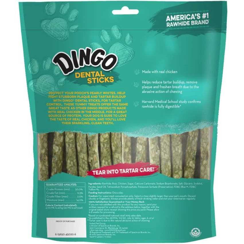 Dingo Dental Sticks for Tartar Control - Pet Supplies online store
