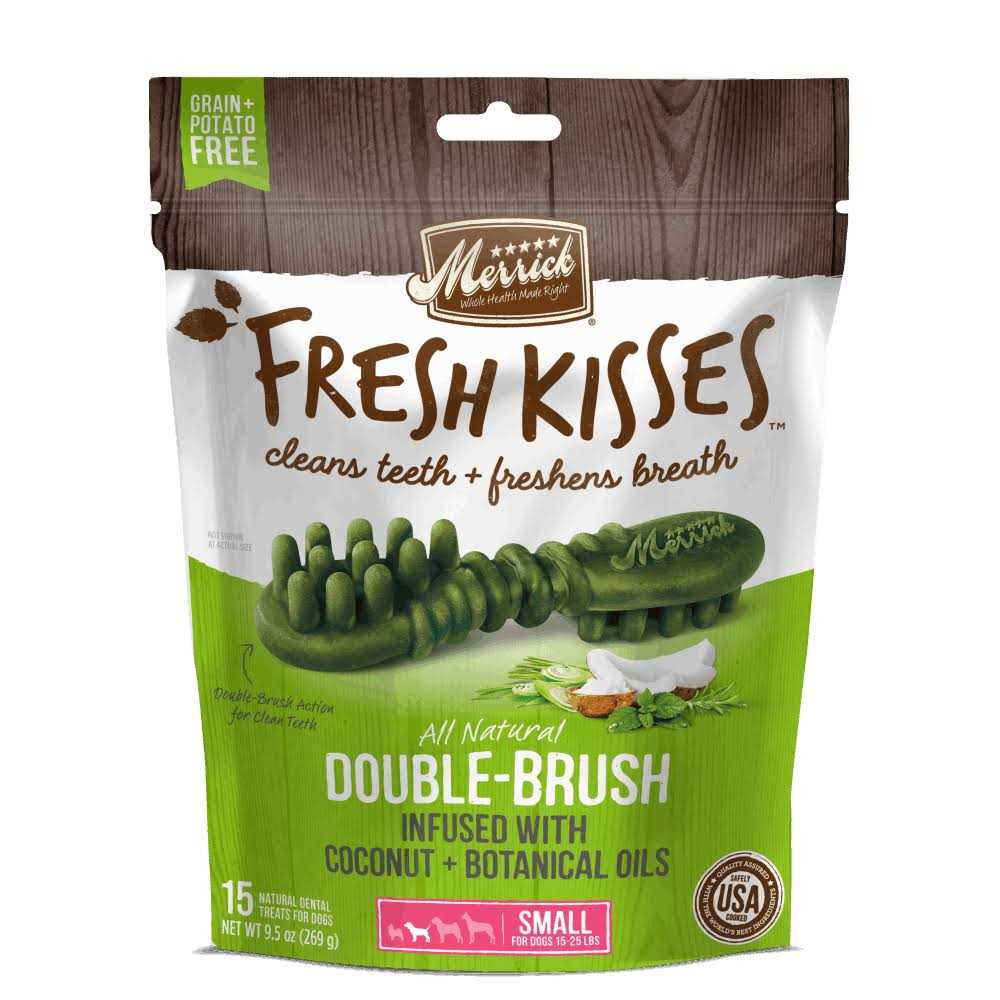 Merrick Fresh Kisses Dental Dog Treats - Pet Supplies online store