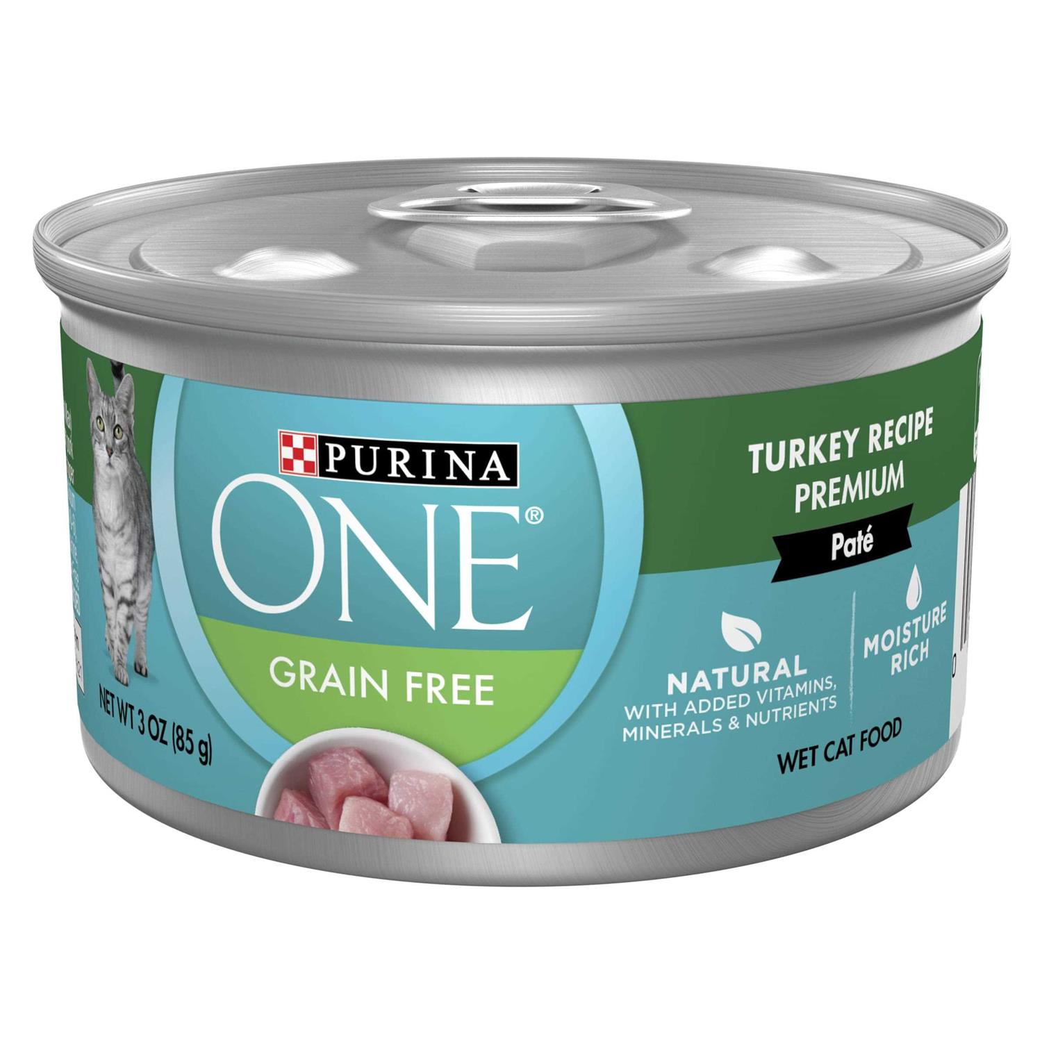 Purina ONE Natural Grain Free Wet Cat Food Pate - Pet Supplies online store