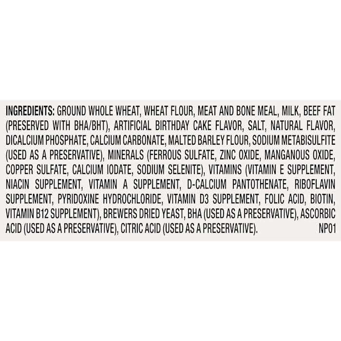 Milk-Bone Small Birthday Cake Artificially Flavored Biscuits Dog Treats - Pet Supplies online store