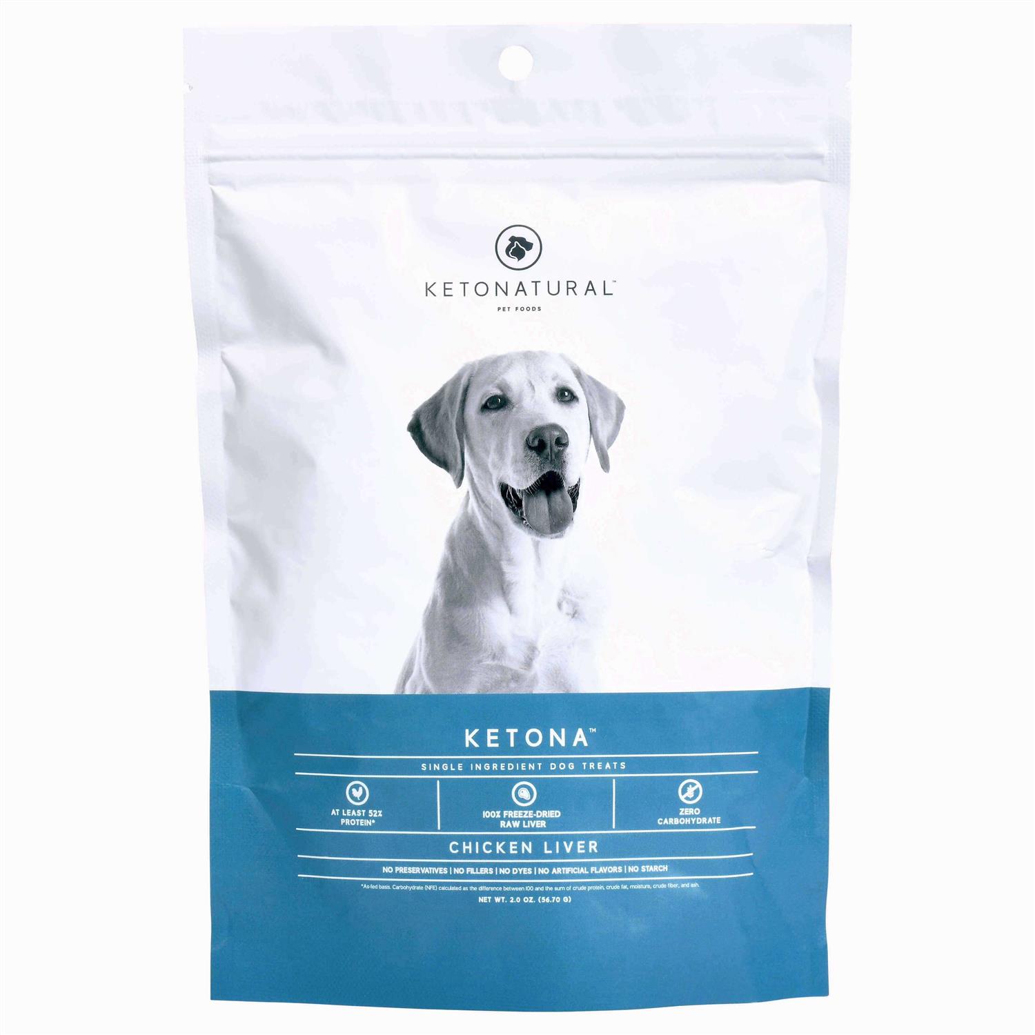Ketona Zero Carb Chicken Liver Dog Treats High Protein, No Carb, 100% Freeze Dried Chicken Liver Bites, Delicious and Healthy Treat and - Pet Supplies online store