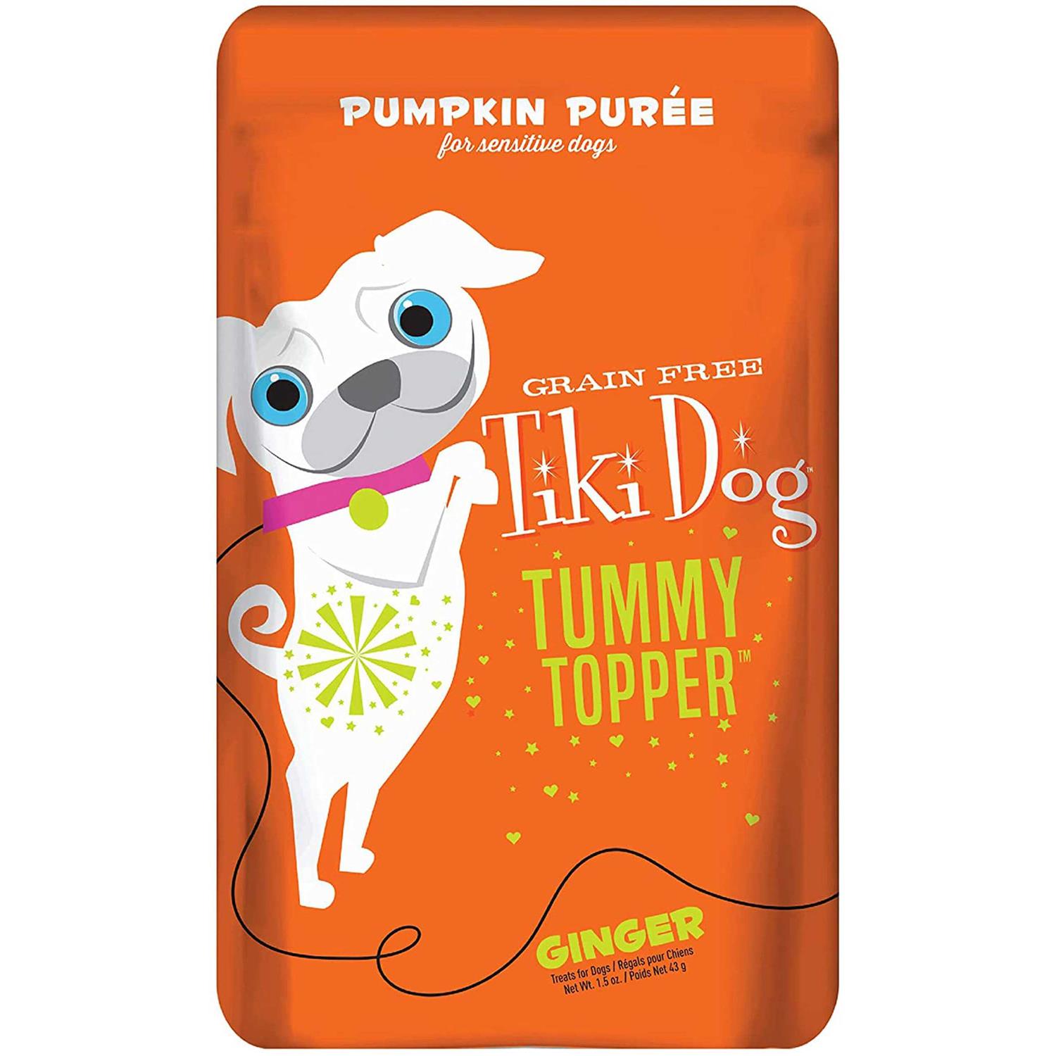 Tiki Dog Tummy Topper Pumpkin Ginger - Pet Supplies online store