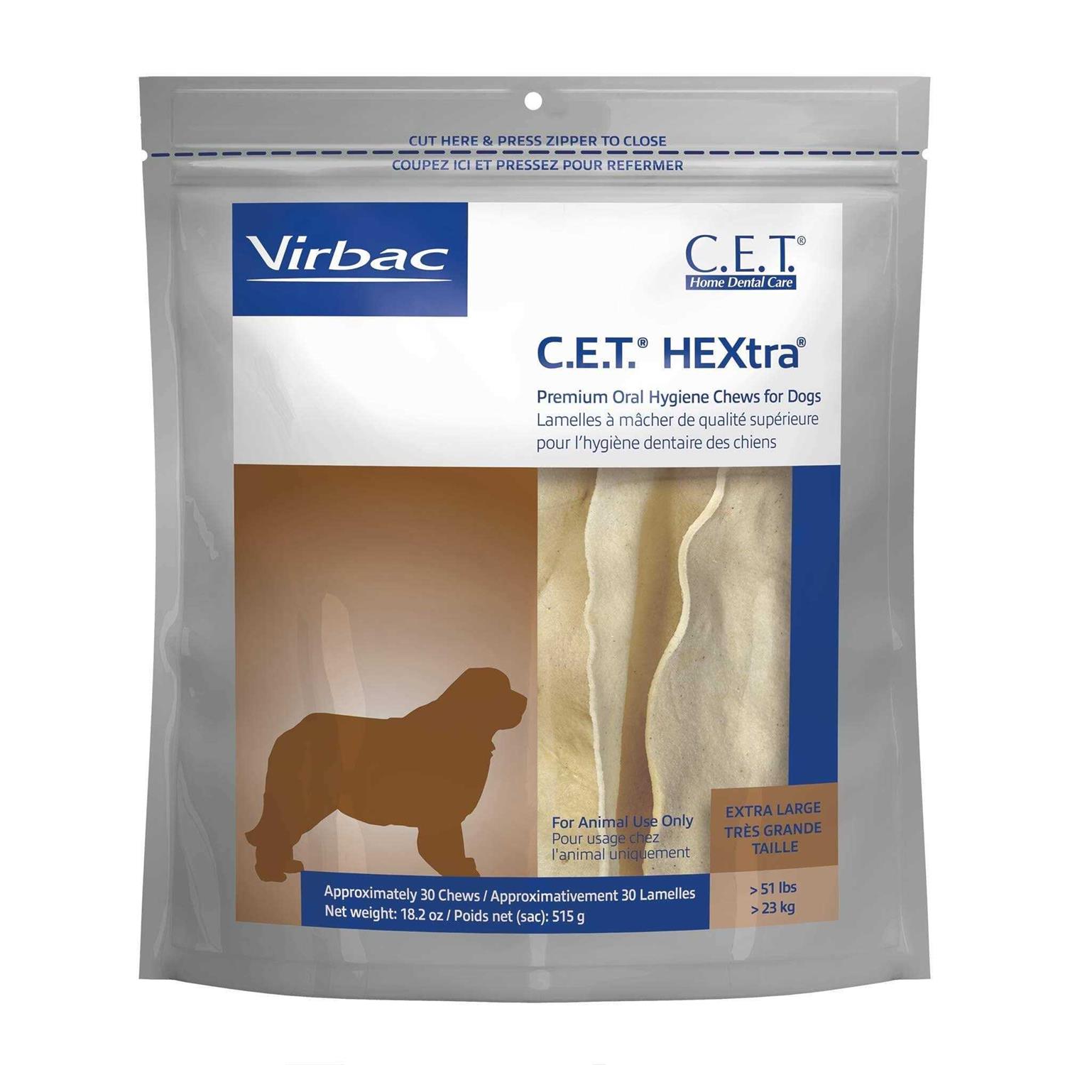 Virbac C.E.T. HEXtra Premium Chews Dogs - Pet Supplies online store